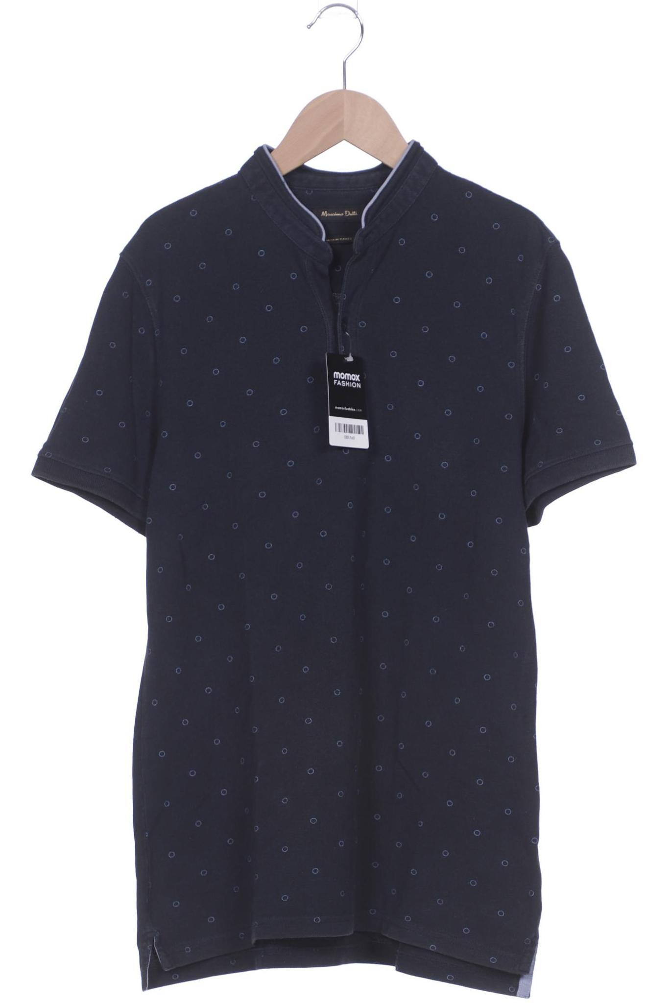

Massimo Dutti Herren Poloshirt, marineblau, Gr. 52