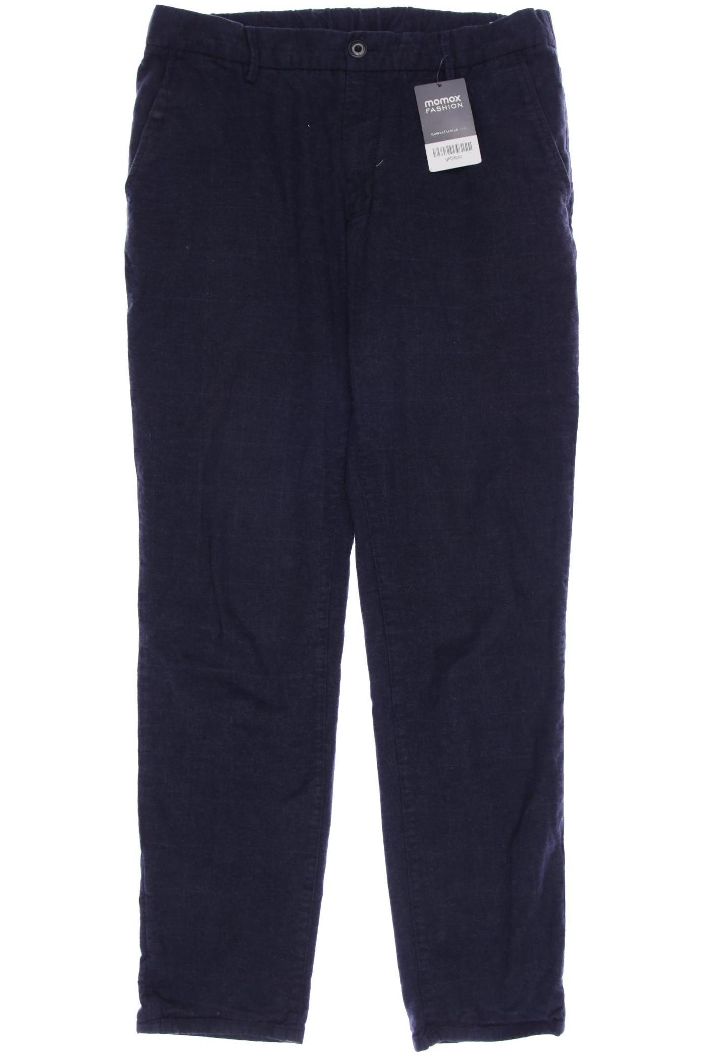

Massimo Dutti Herren Stoffhose, marineblau, Gr. 32