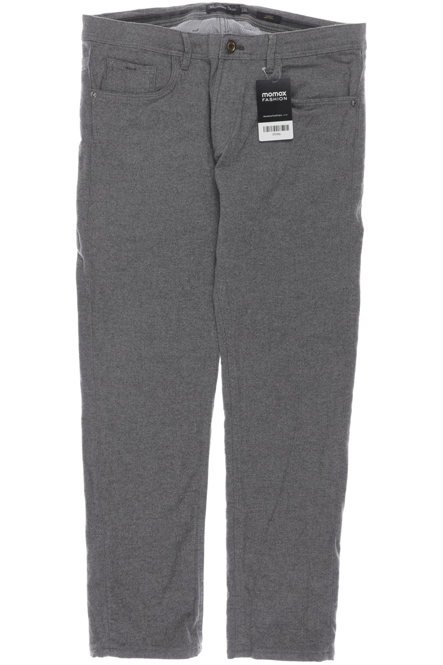 

Massimo Dutti Herren Stoffhose, grau, Gr. 32