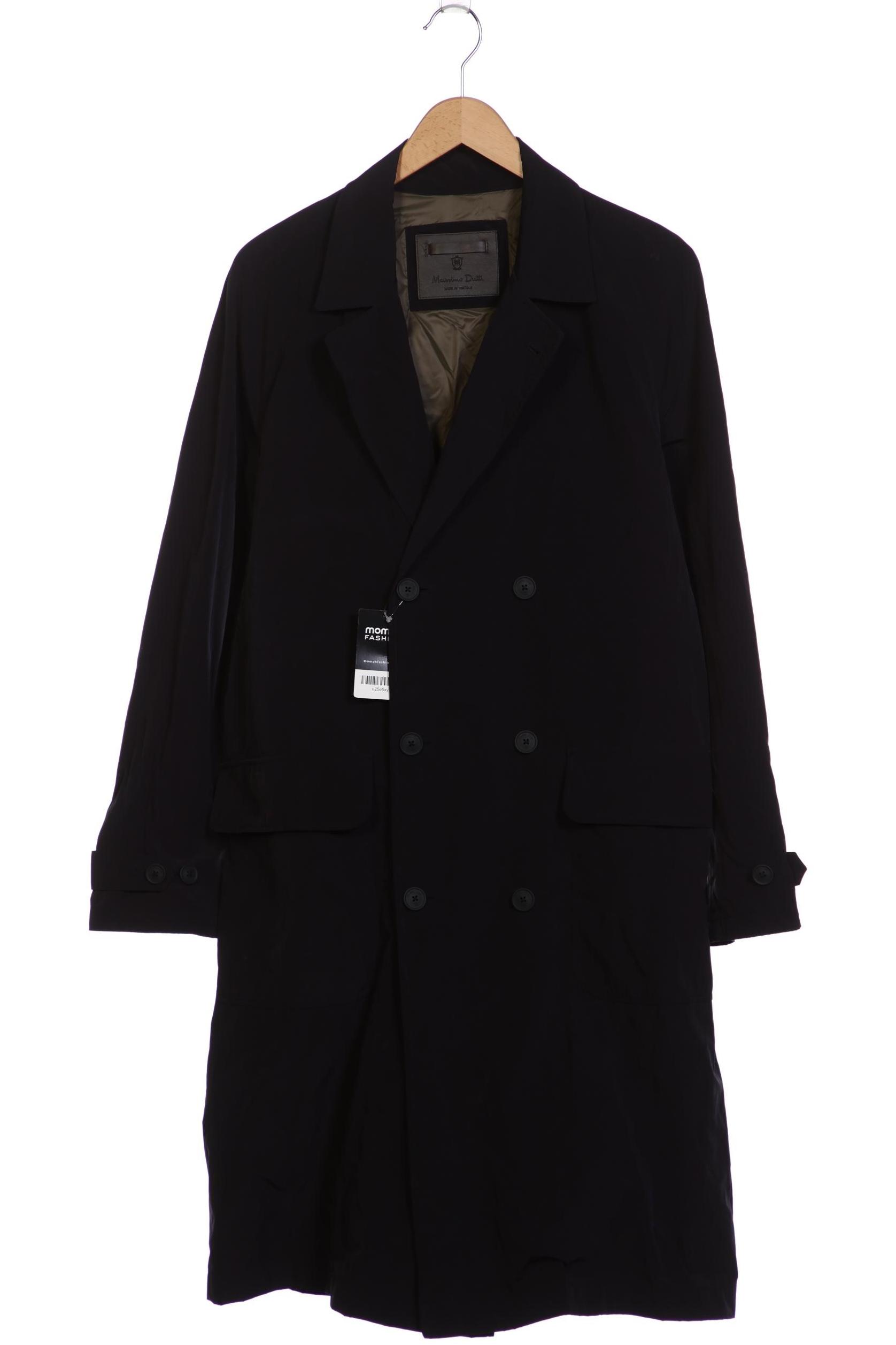 

Massimo Dutti Herren Mantel, schwarz, Gr. 52