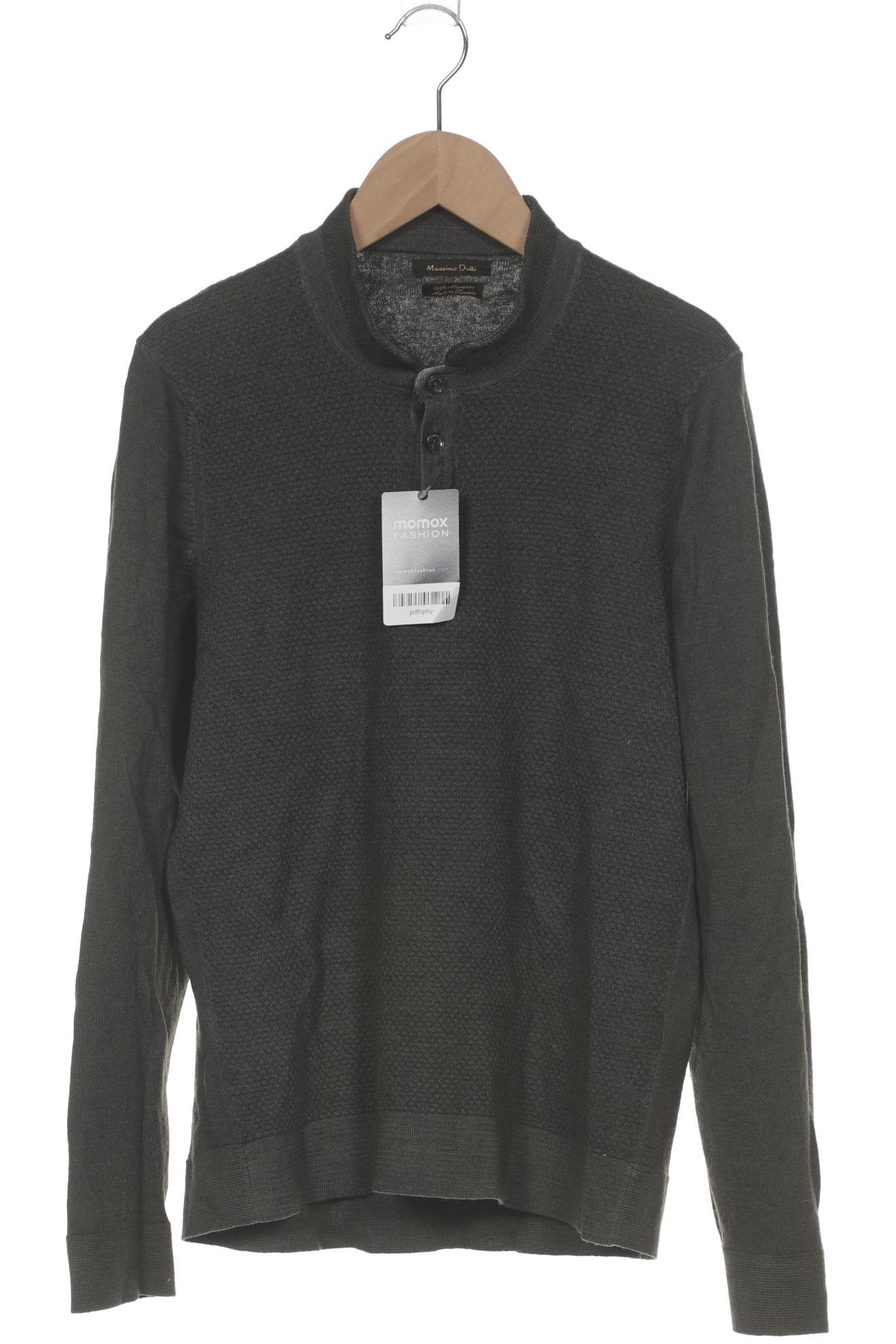 

Massimo Dutti Herren Pullover, grün, Gr. 54