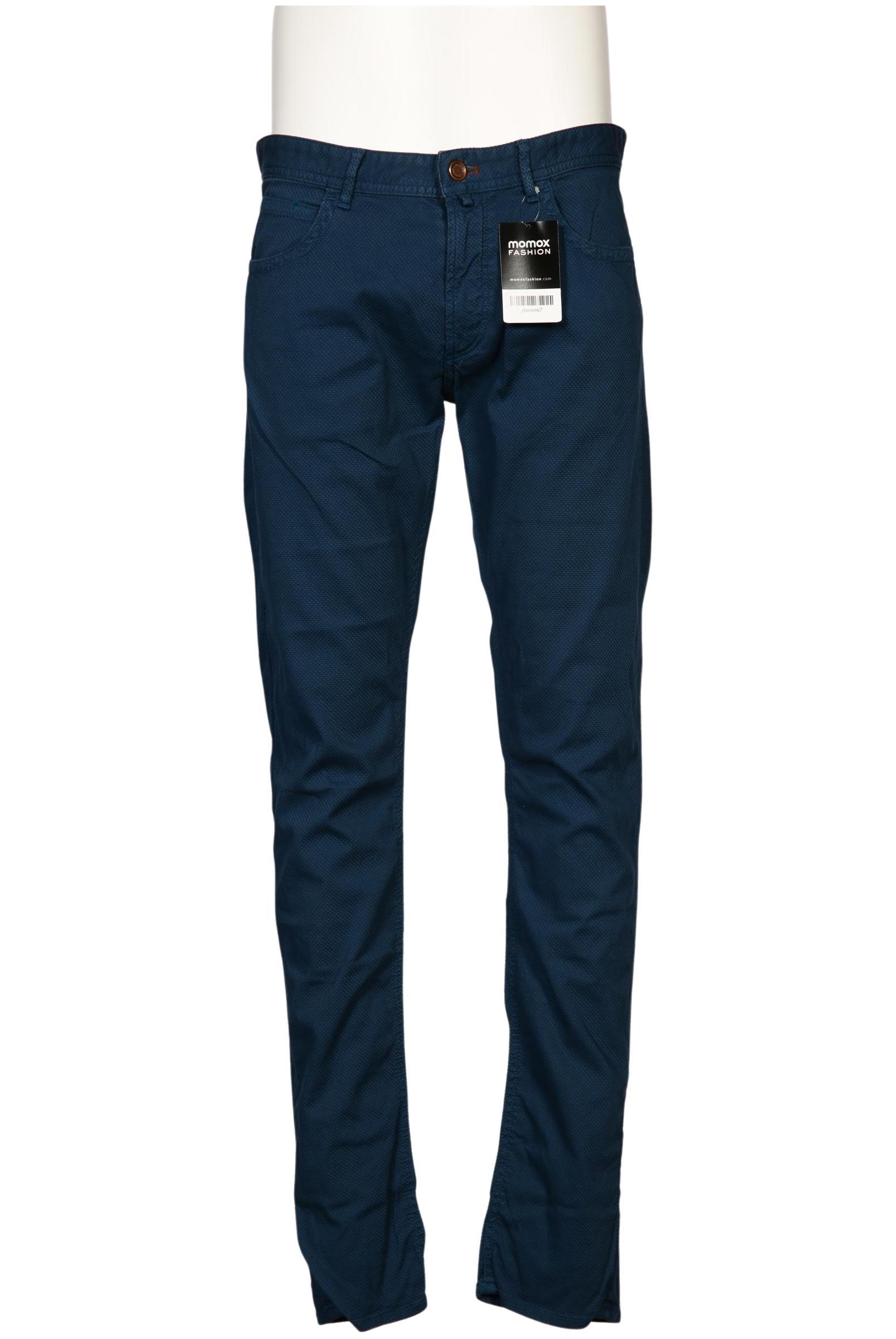 

Massimo Dutti Herren Stoffhose, marineblau, Gr. 32