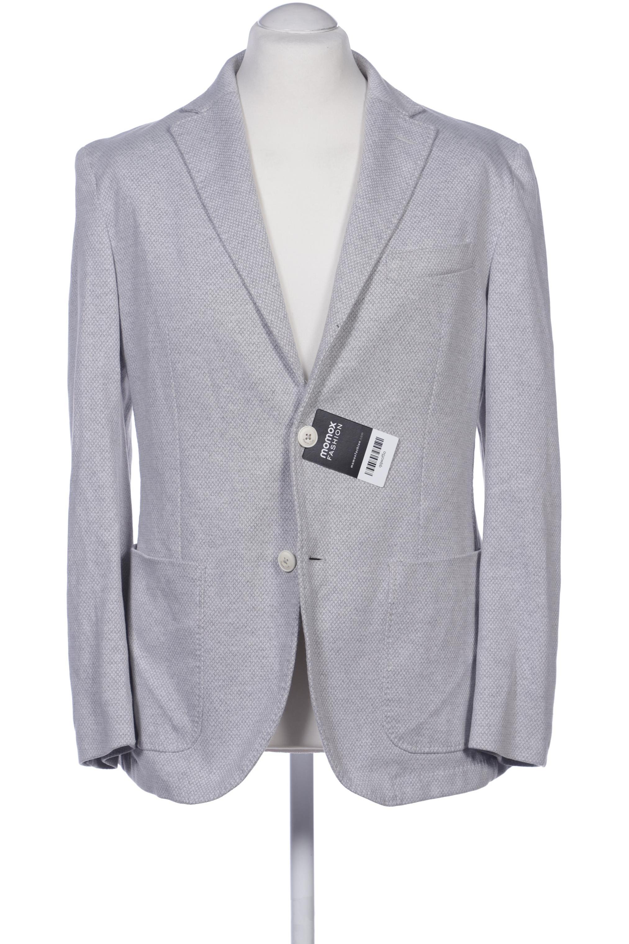 

Massimo Dutti Herren Sakko, grau, Gr. 52