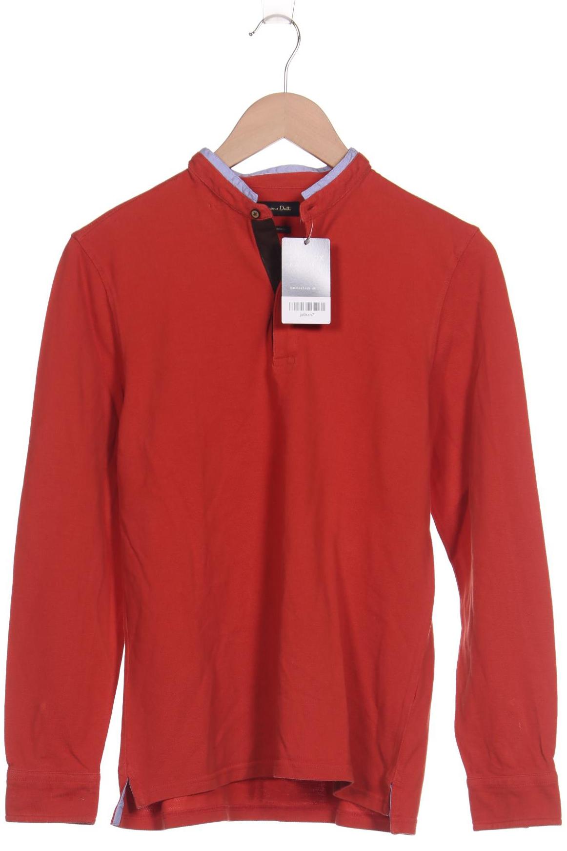 

Massimo Dutti Herren Langarmshirt, rot, Gr. 48