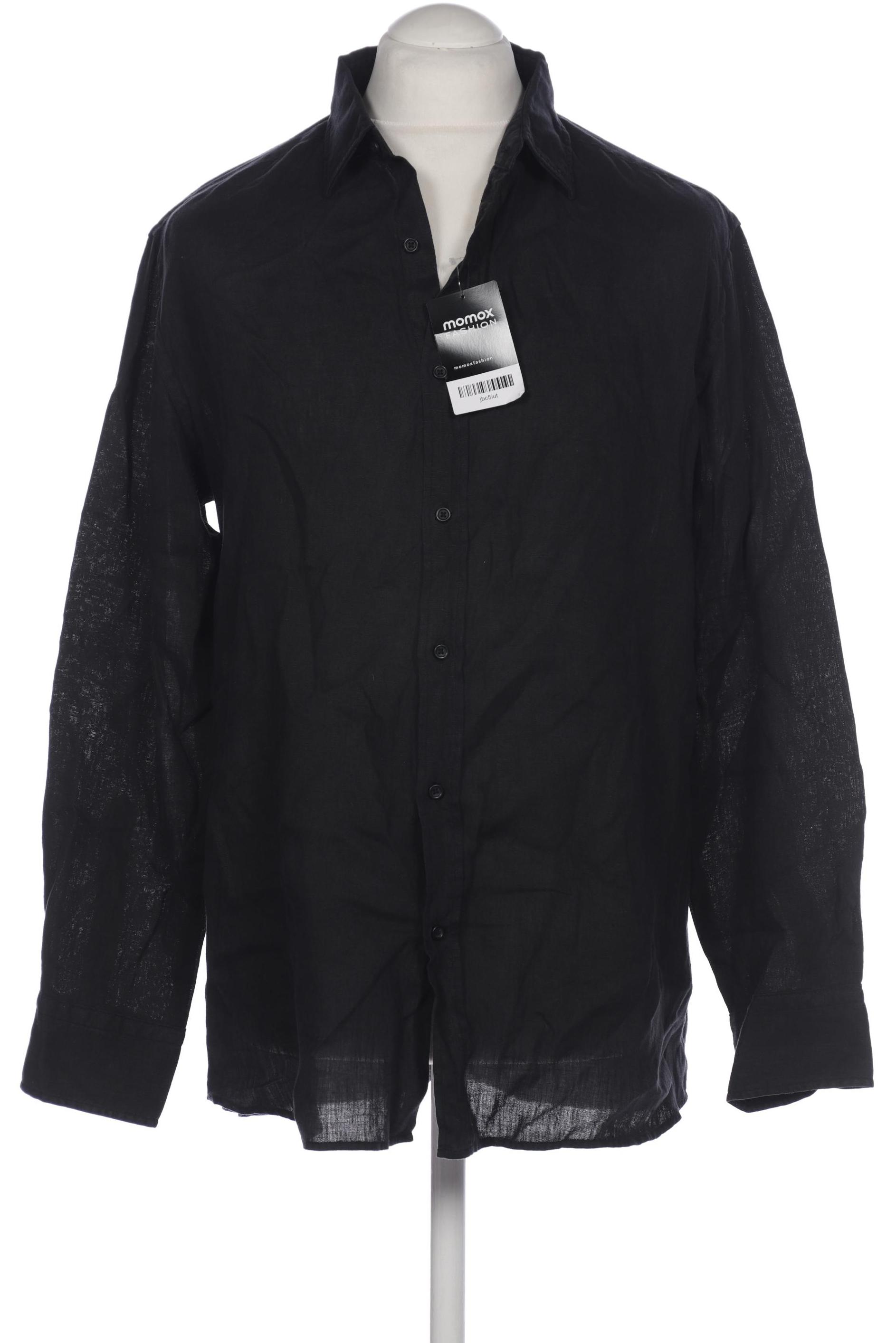 Thumbnail - Massimo Dutti Herren Hemd, schwarz, Gr. 54