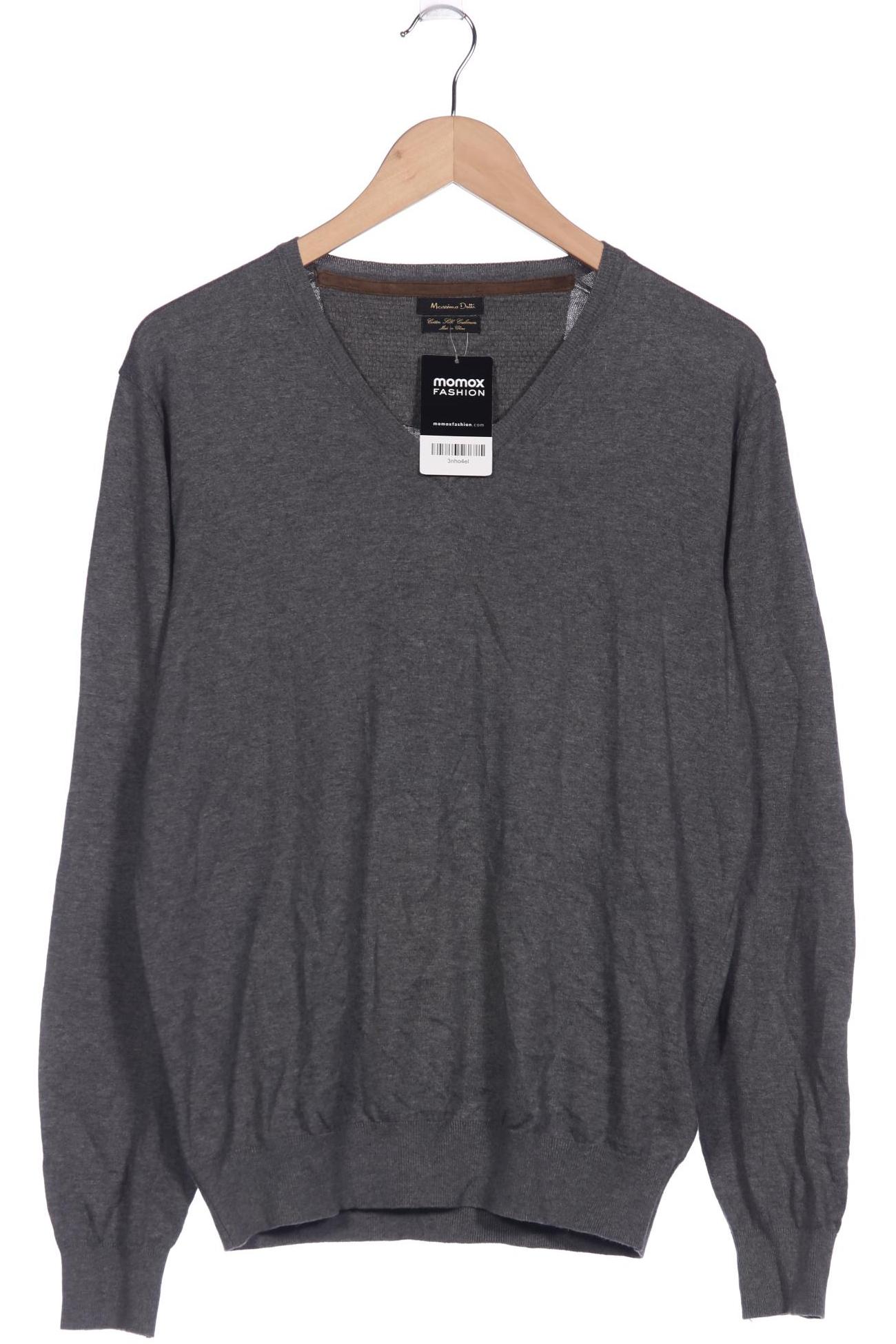 

Massimo Dutti Herren Pullover, grau, Gr. 54