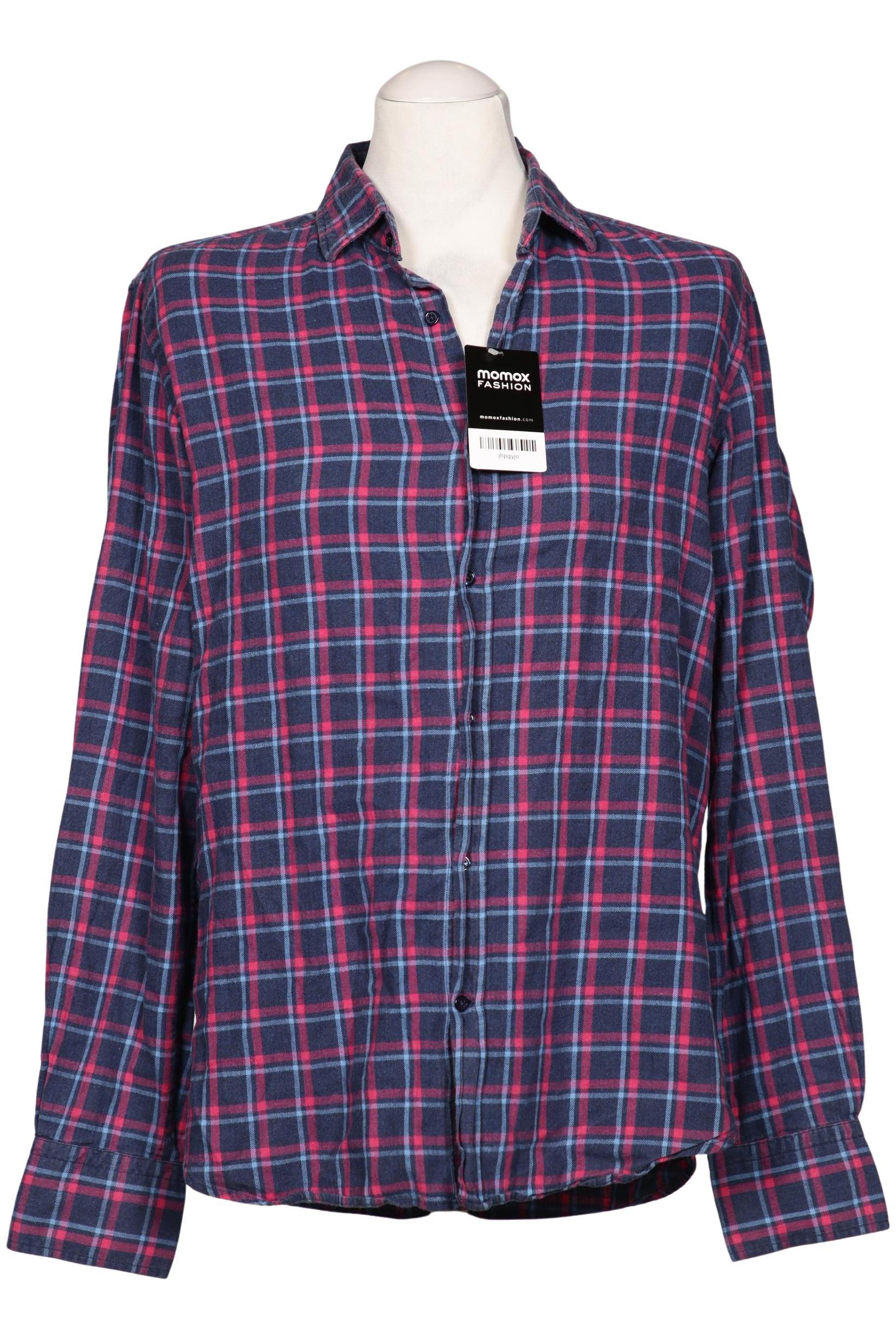 

Massimo Dutti Herren Hemd, marineblau, Gr. 52
