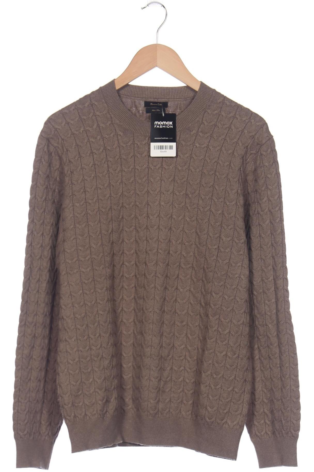 

Massimo Dutti Herren Pullover, grau, Gr. 52