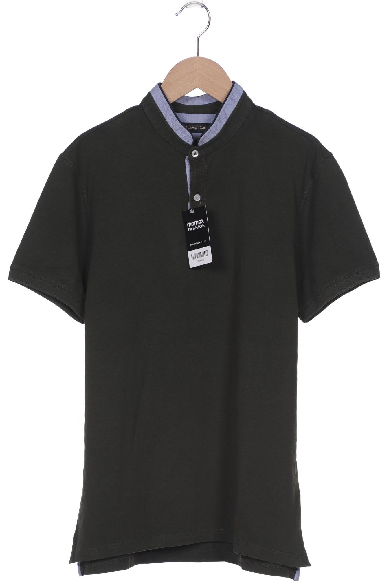 

Massimo Dutti Herren Poloshirt, grün, Gr. 48
