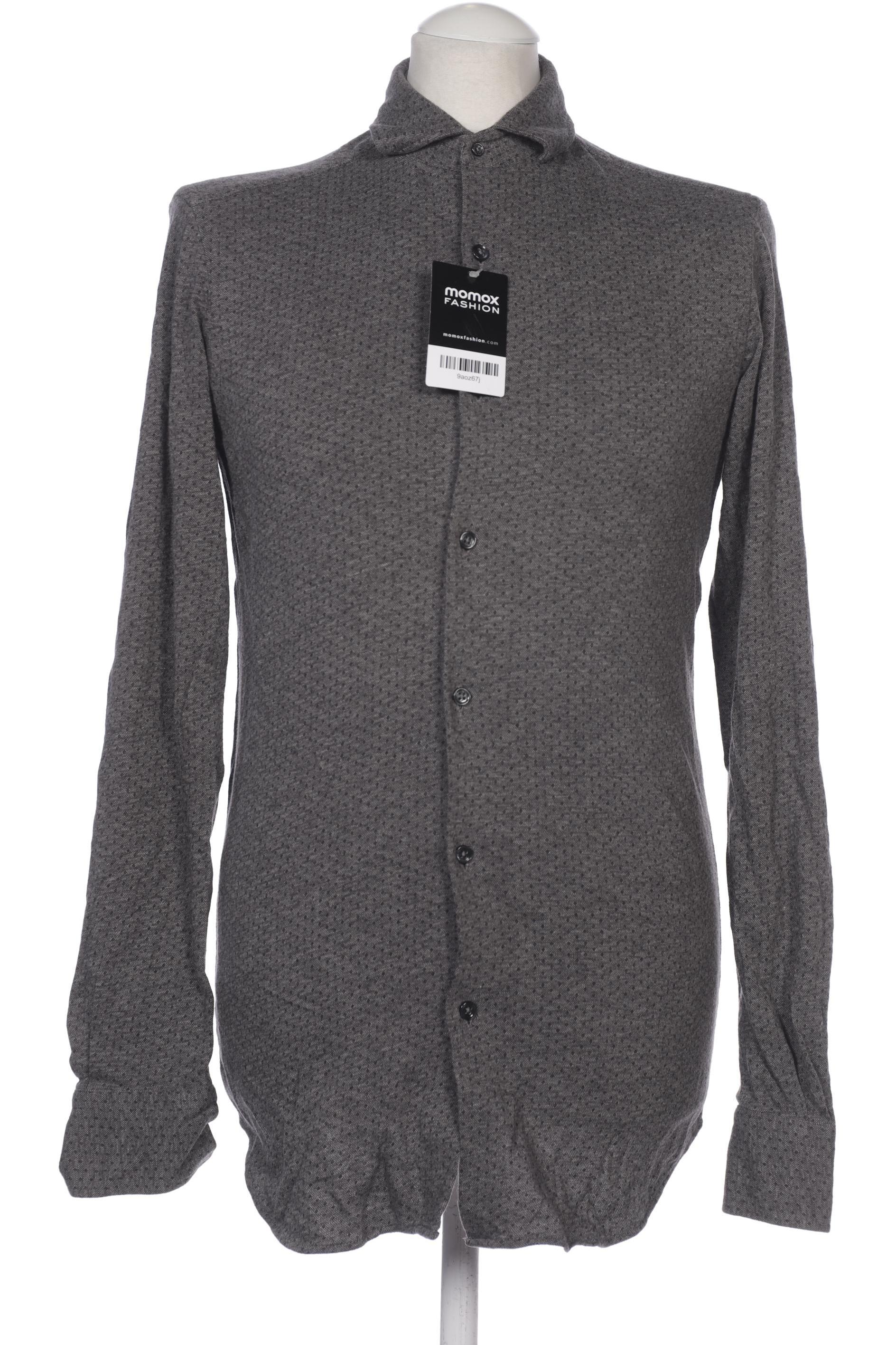 

Massimo Dutti Herren Hemd, grau, Gr. 46