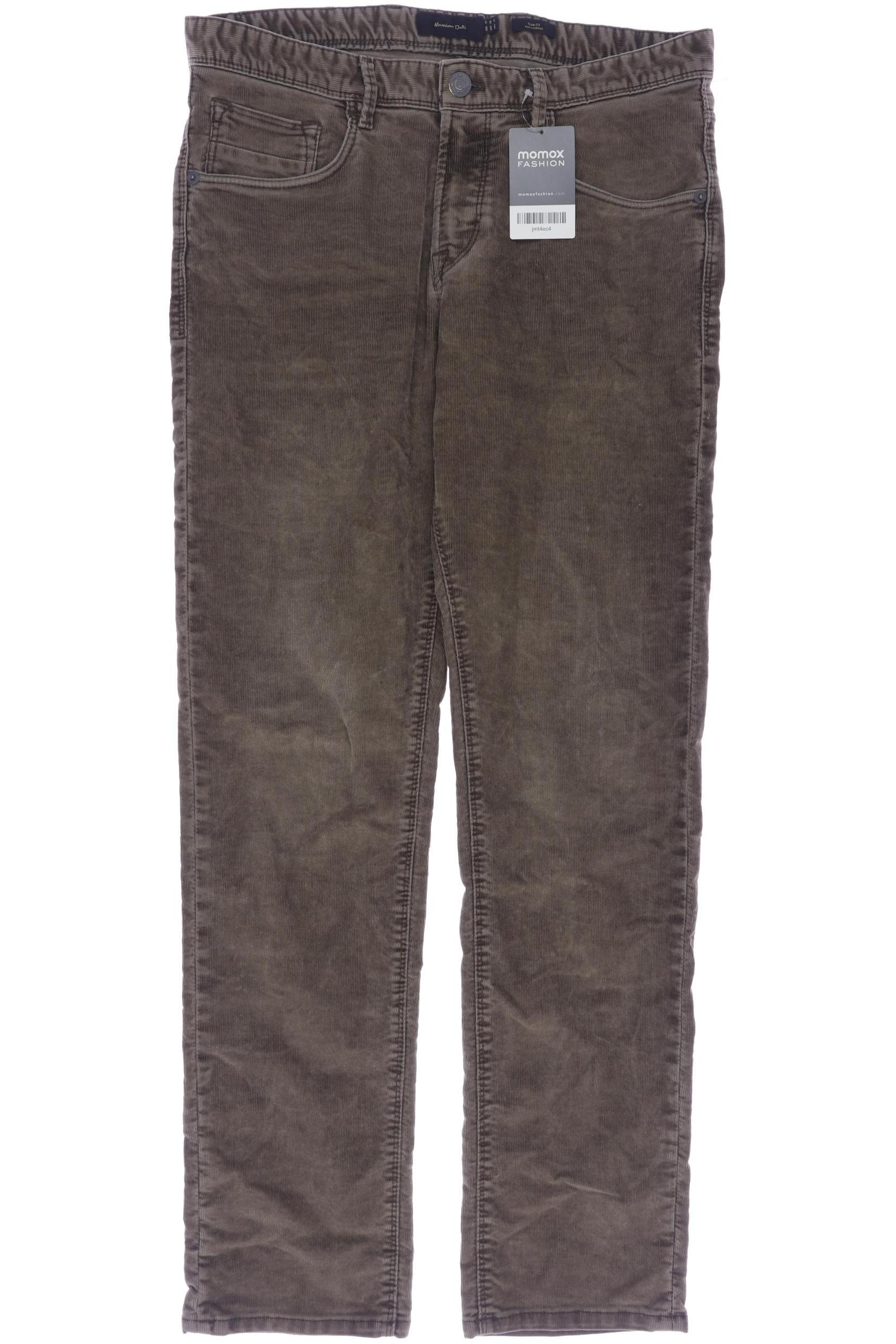 

Massimo Dutti Herren Stoffhose, braun, Gr. 40