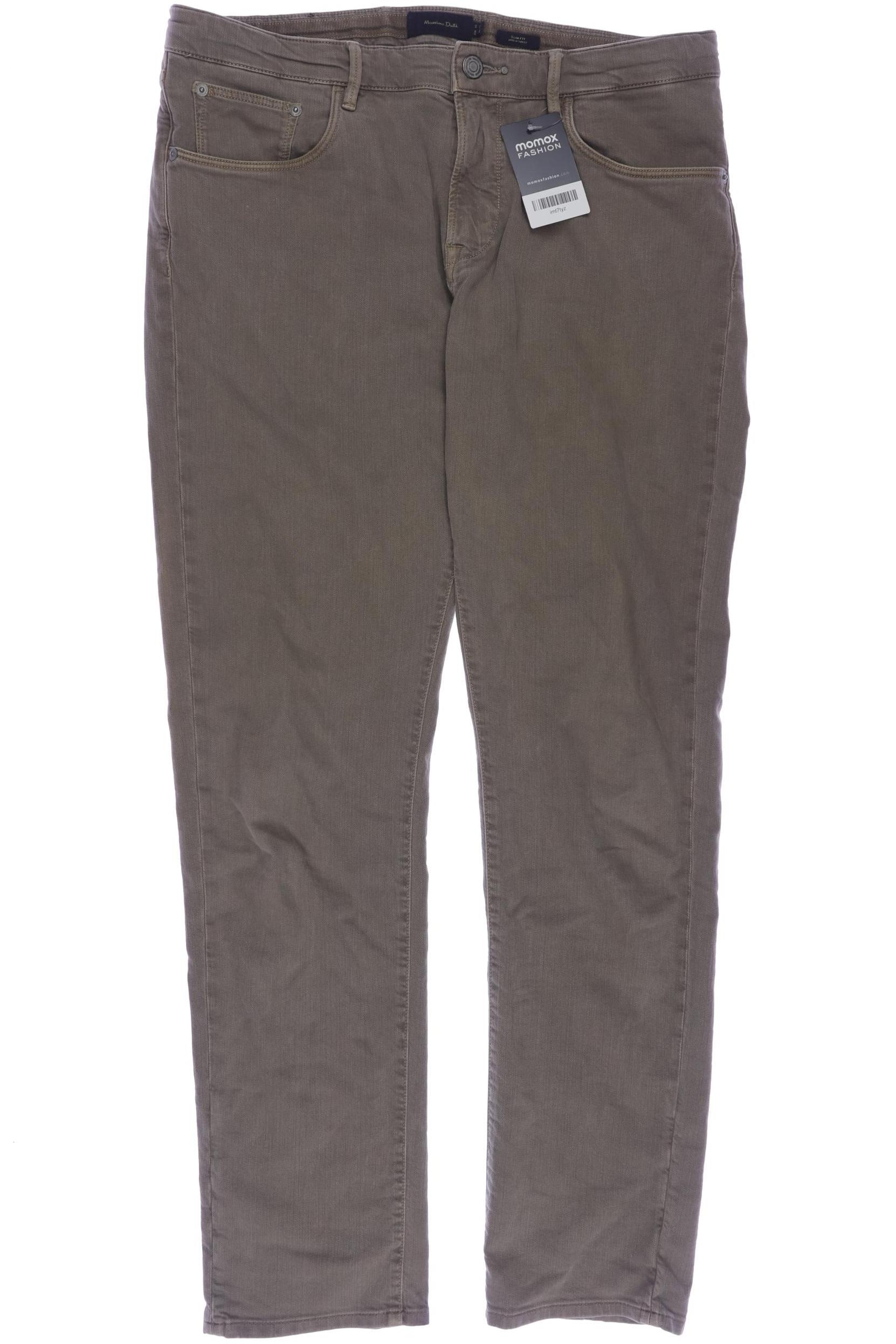 

Massimo Dutti Herren Jeans, braun, Gr. 42