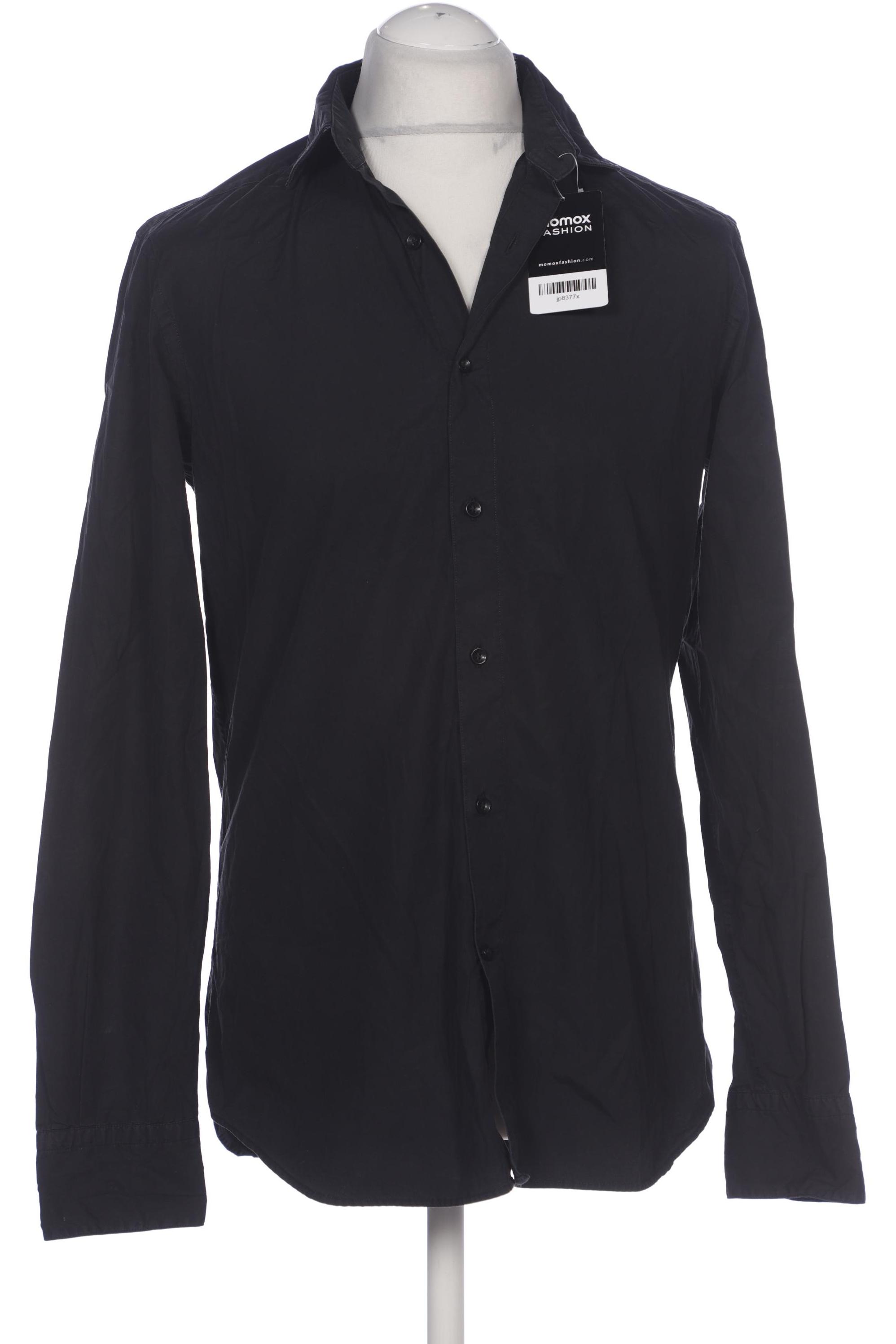 

Massimo Dutti Herren Hemd, schwarz, Gr. 48
