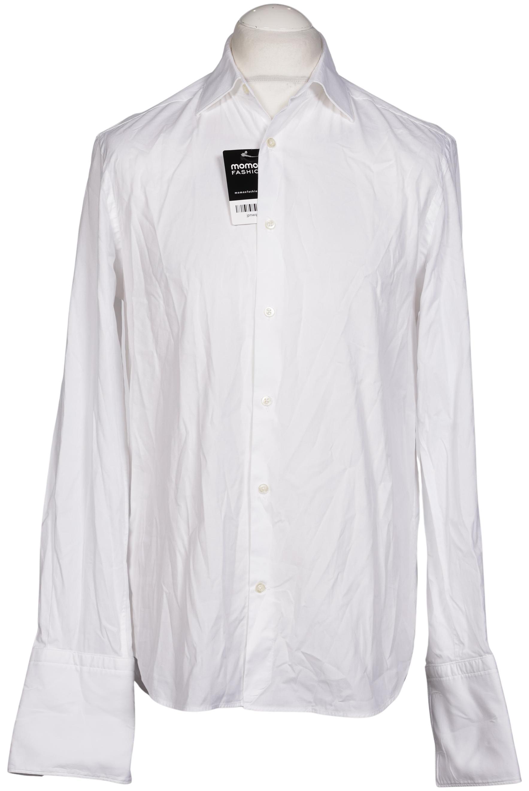 

Massimo Dutti Herren Hemd, weiß, Gr. 50