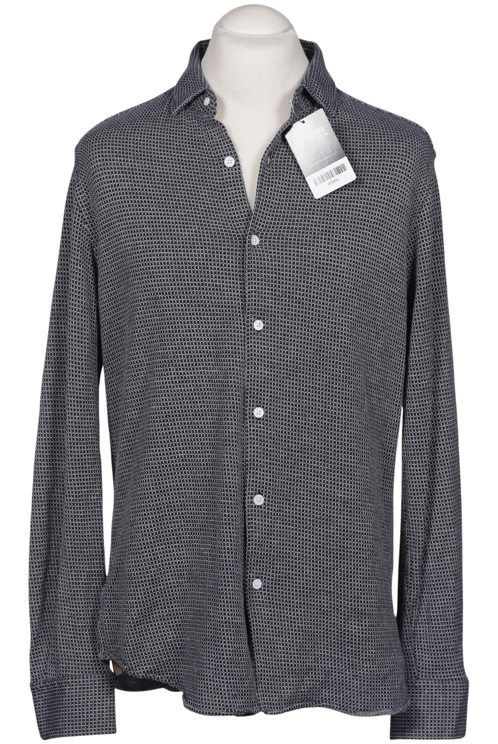 

Massimo Dutti Herren Hemd, marineblau, Gr. 54