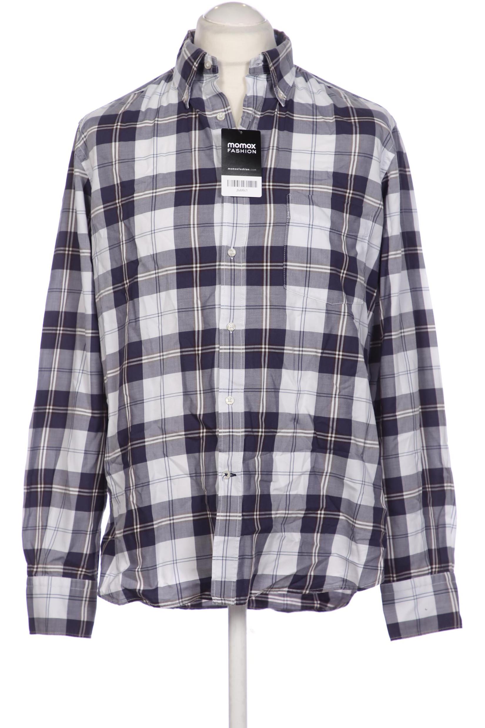 

Massimo Dutti Herren Hemd, blau, Gr. 52