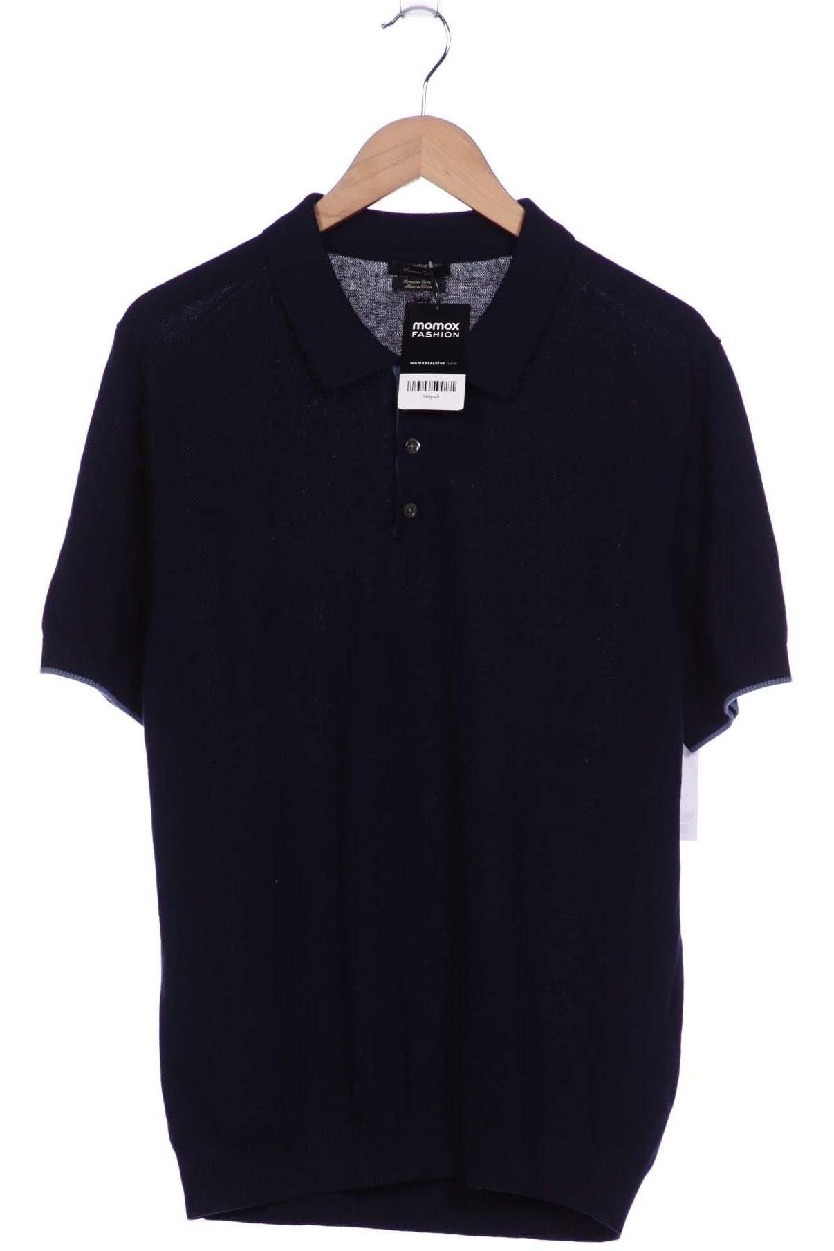 

Massimo Dutti Herren Poloshirt, marineblau, Gr. 56