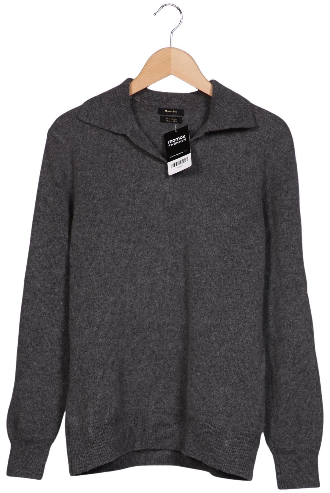 

Massimo Dutti Herren Pullover, grau, Gr. 52