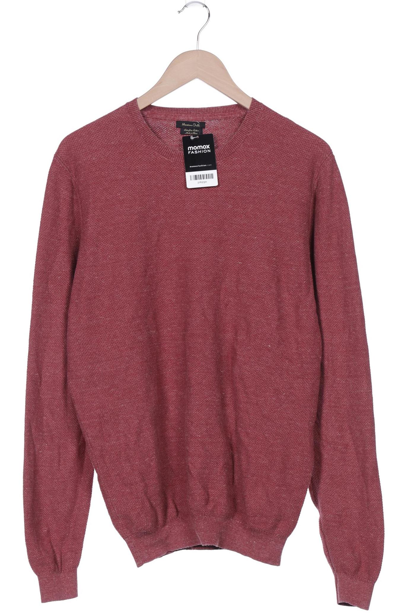 

Massimo Dutti Herren Pullover, pink, Gr. 52