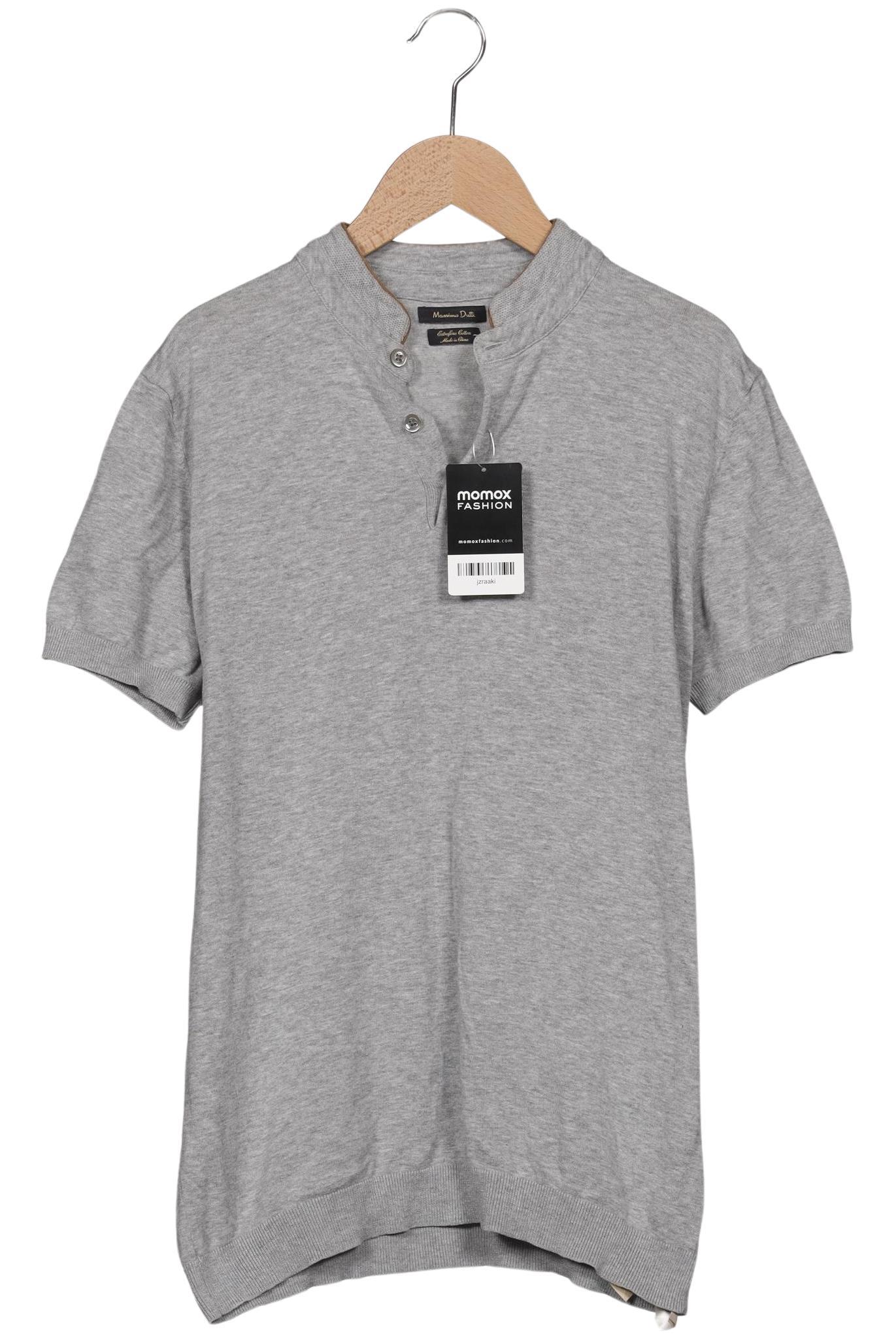

Massimo Dutti Herren Poloshirt, grau, Gr. 48