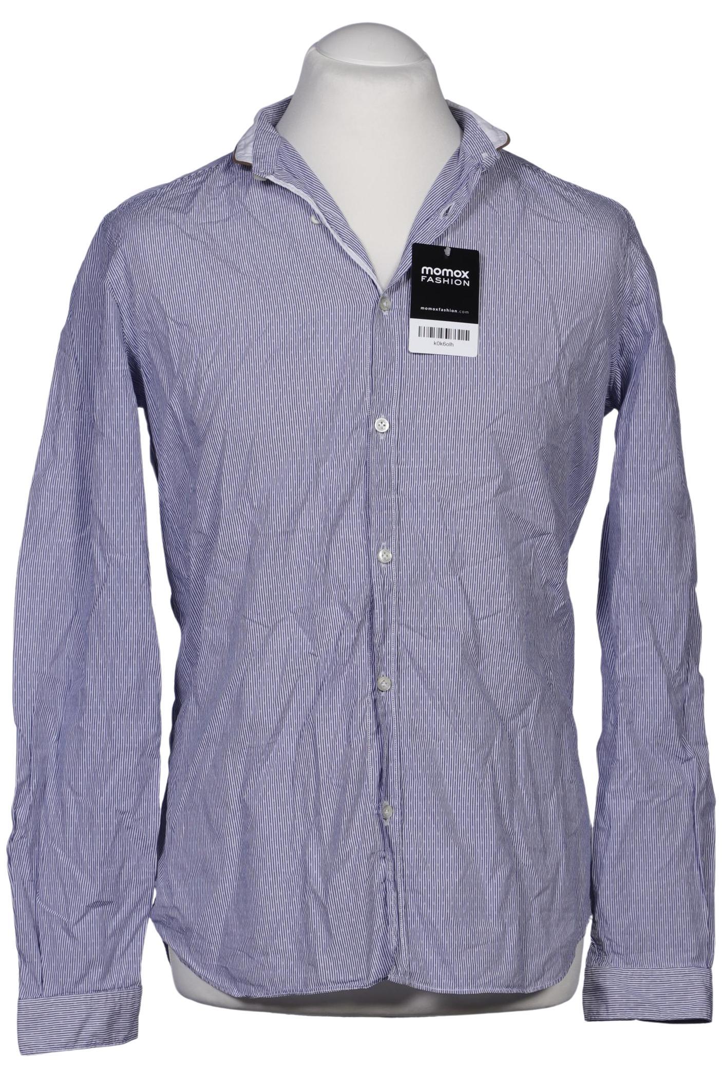 

Massimo Dutti Herren Hemd, hellblau, Gr. 48