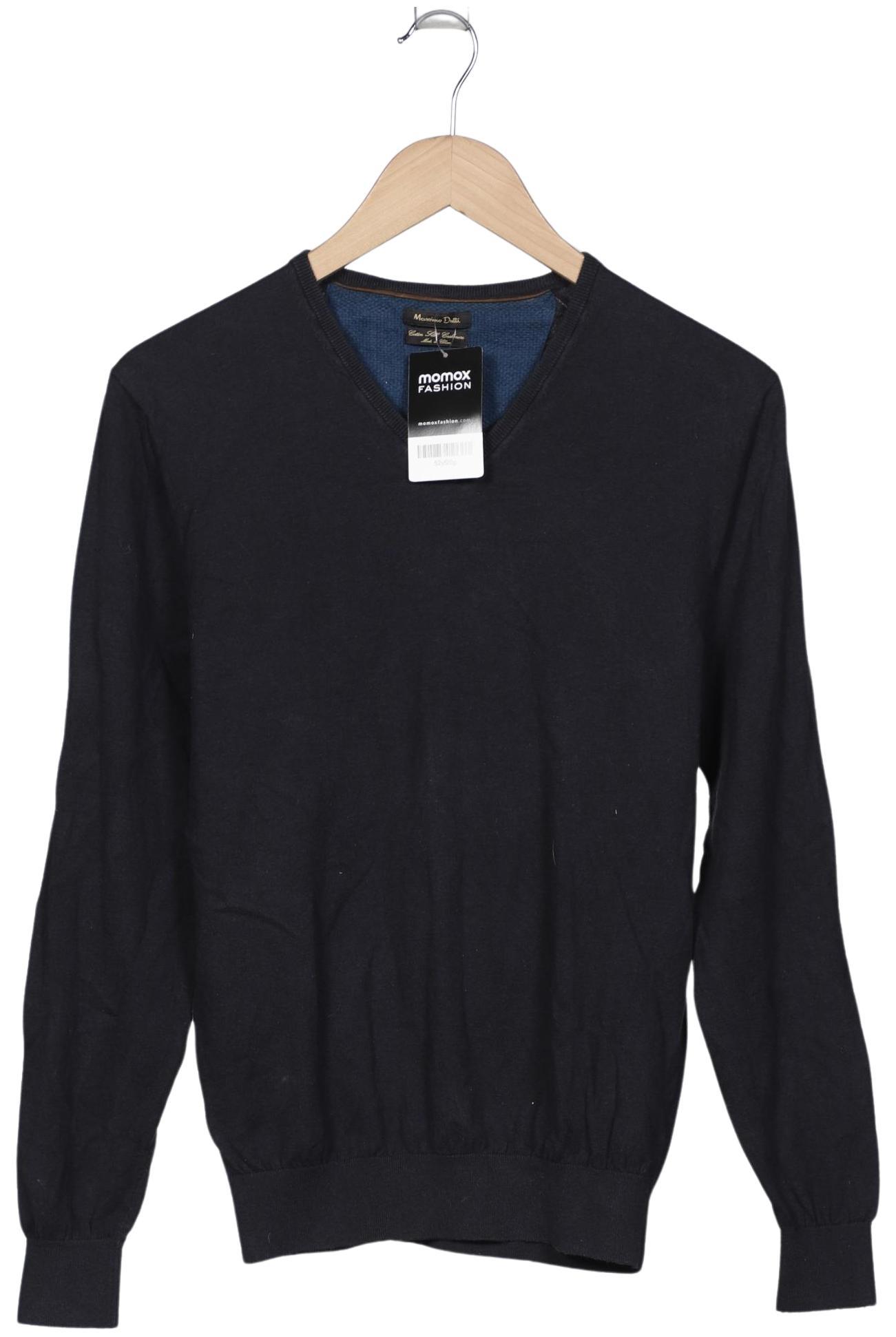 

Massimo Dutti Herren Pullover, marineblau, Gr. 52