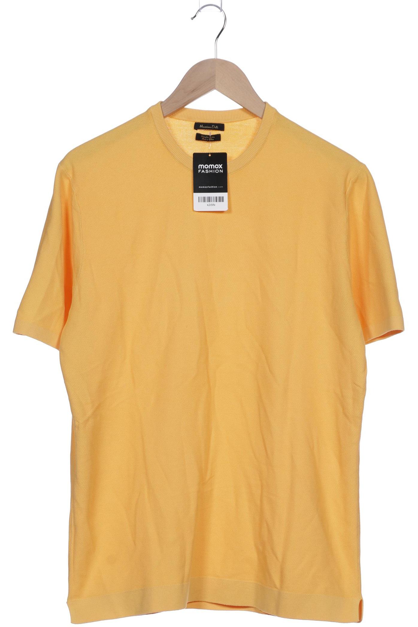 

Massimo Dutti Herren T-Shirt, gelb, Gr. 54