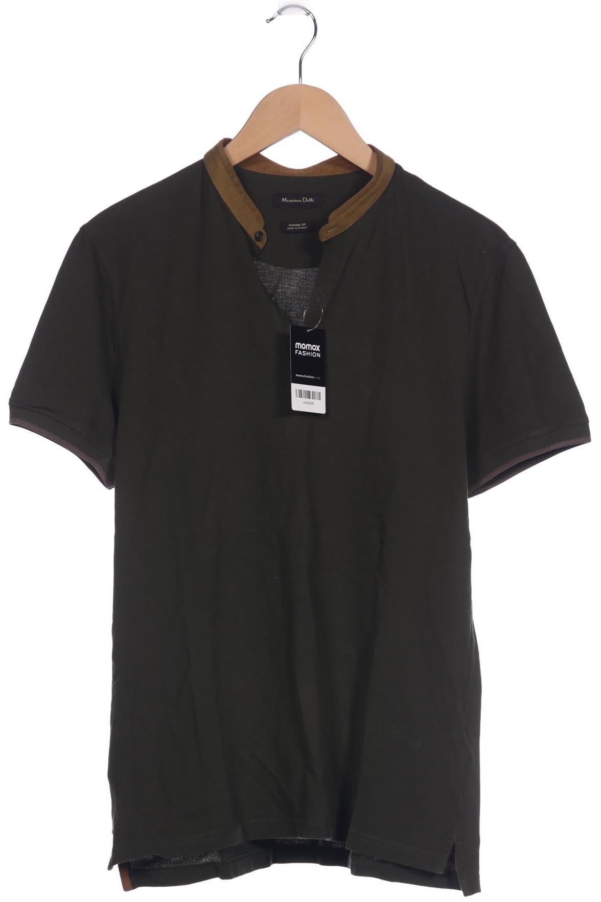 

Massimo Dutti Herren T-Shirt, grün, Gr. 52
