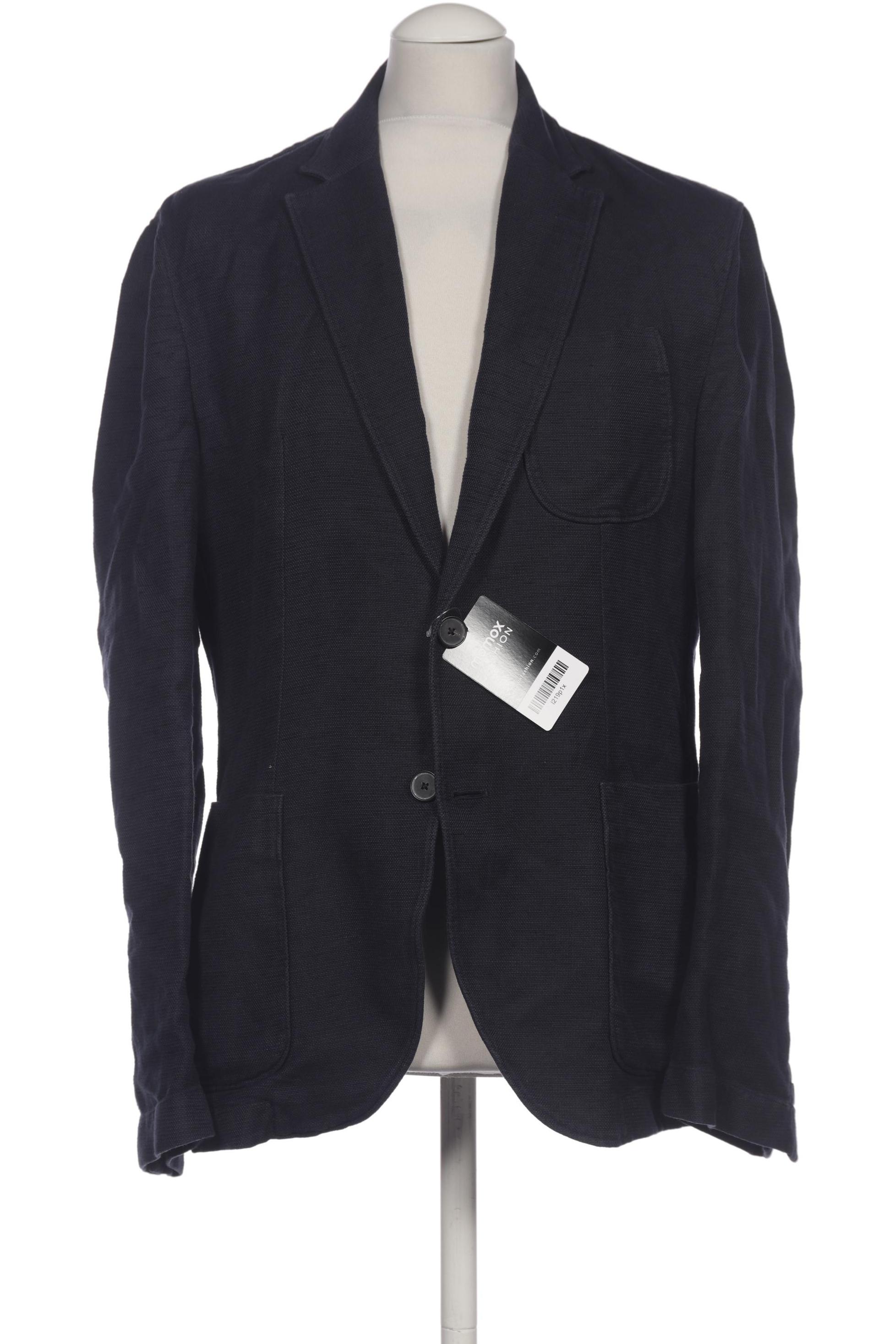 

Massimo Dutti Herren Sakko, marineblau, Gr. 48