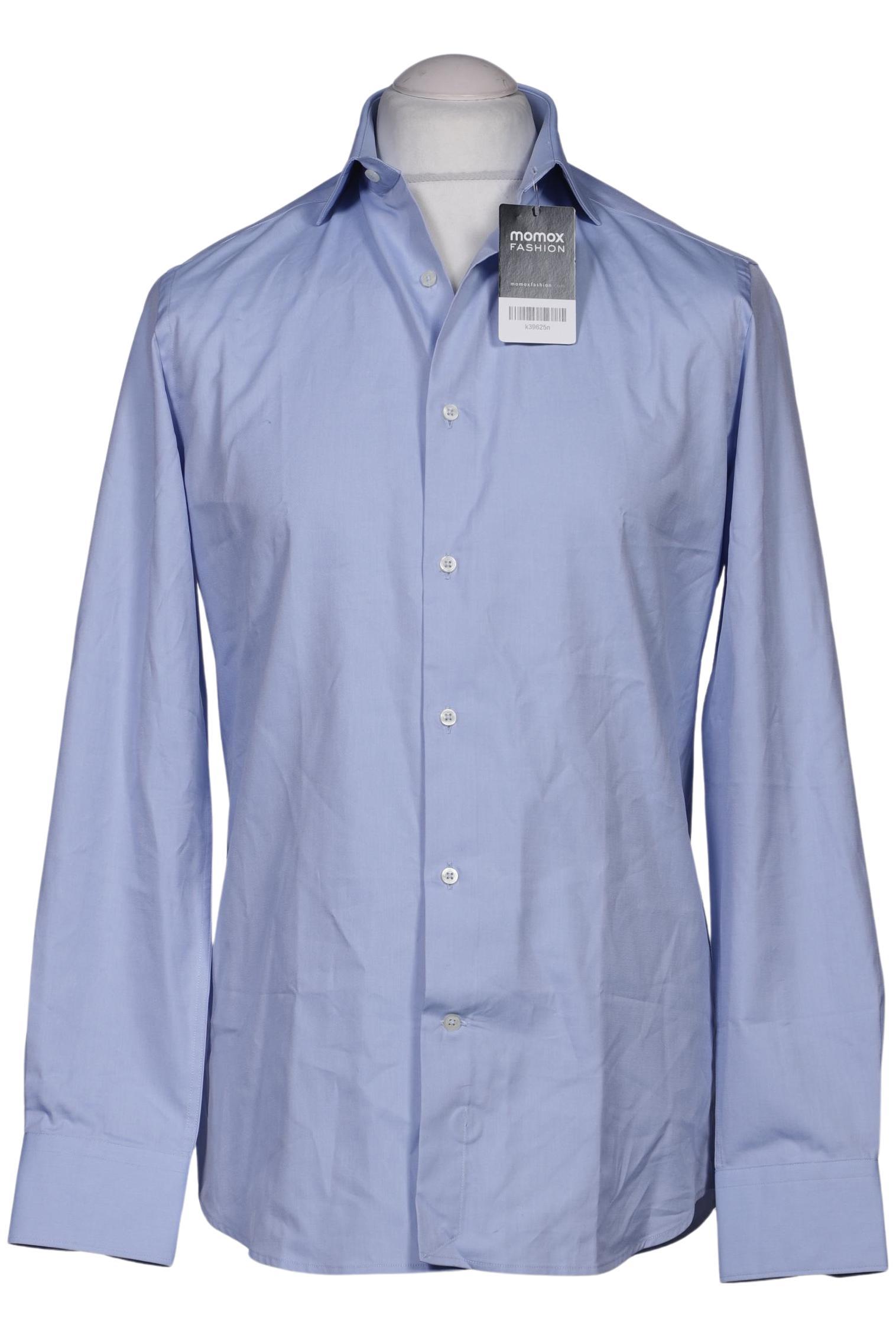 

Massimo Dutti Herren Hemd, hellblau, Gr. 48