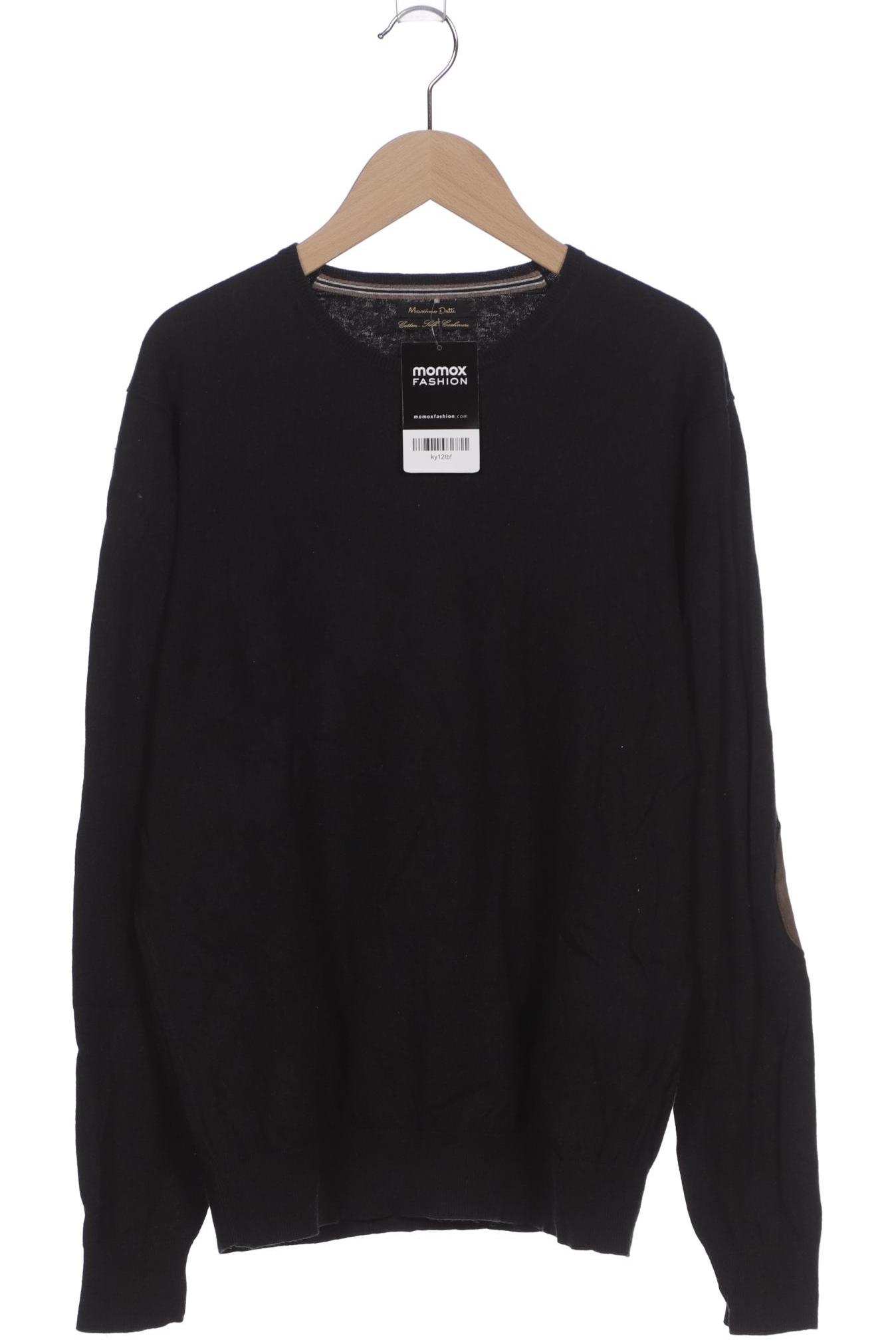 

Massimo Dutti Herren Langarmshirt, schwarz, Gr. 48