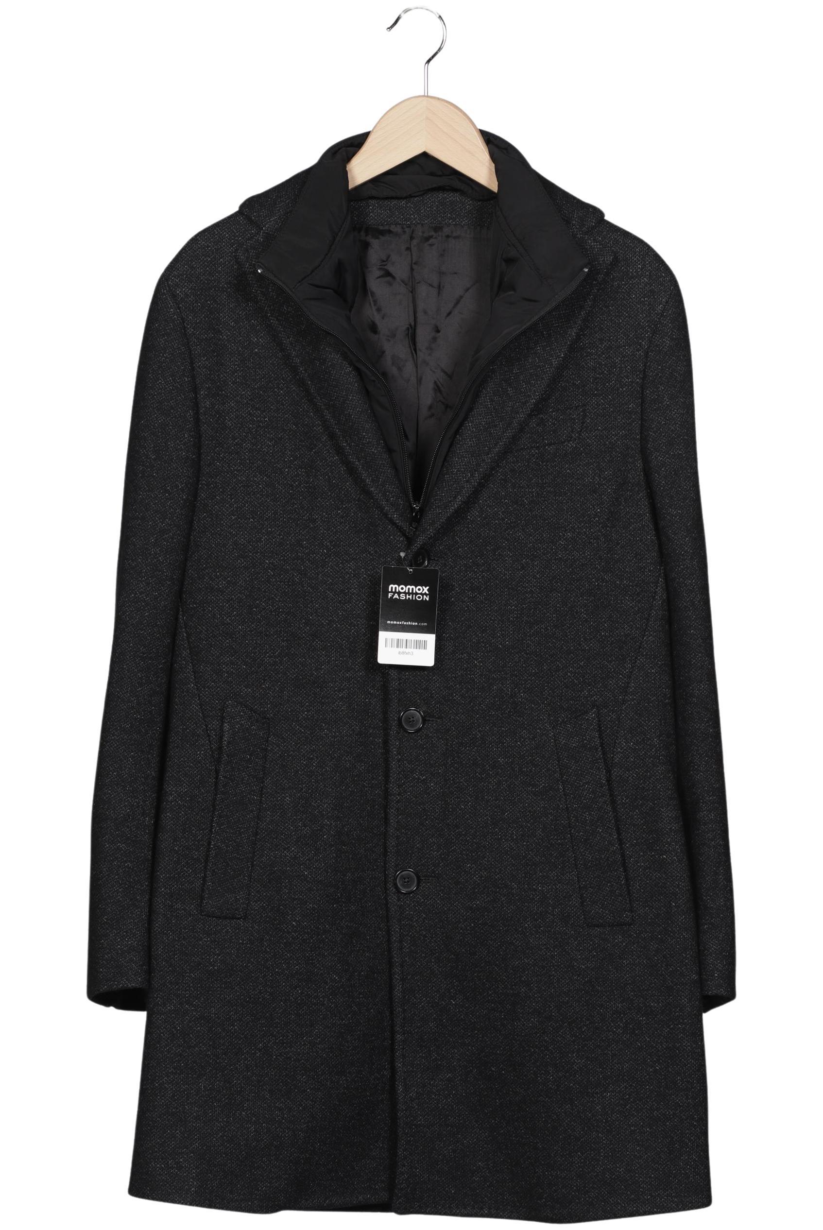 

Massimo Dutti Herren Mantel, grau, Gr. 48