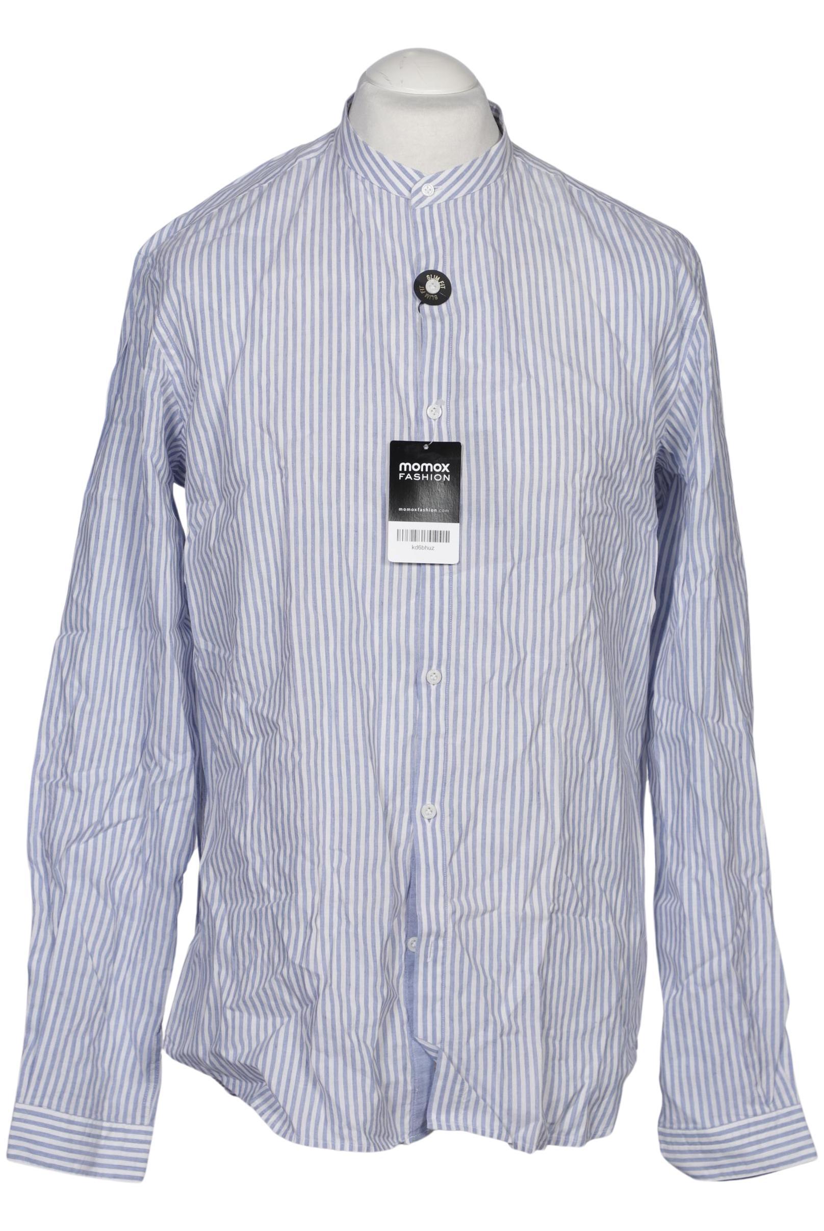 

Massimo Dutti Herren Hemd, hellblau, Gr. 52