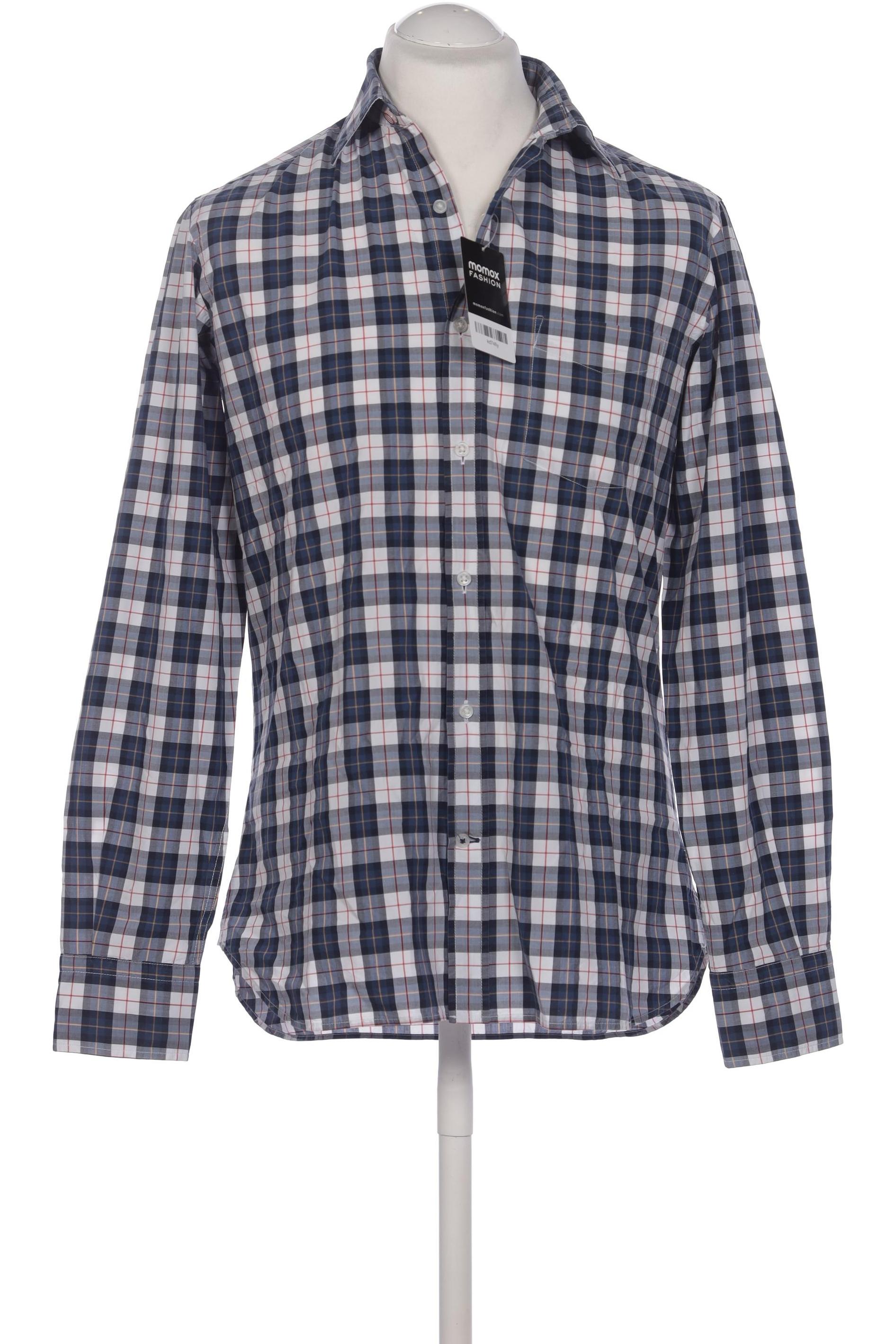 

Massimo Dutti Herren Hemd, blau, Gr. 48