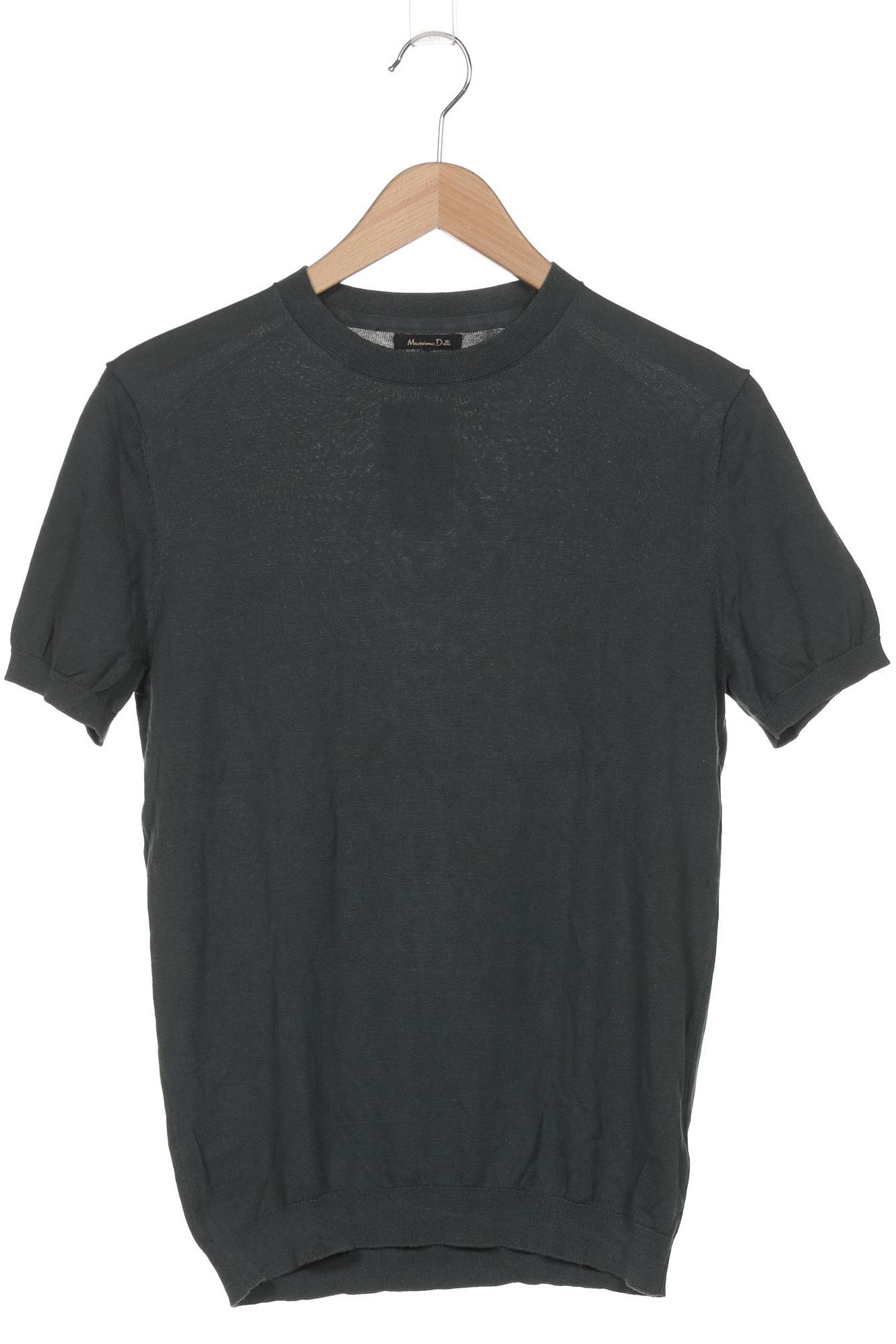 

Massimo Dutti Herren Pullover, grün, Gr. 48