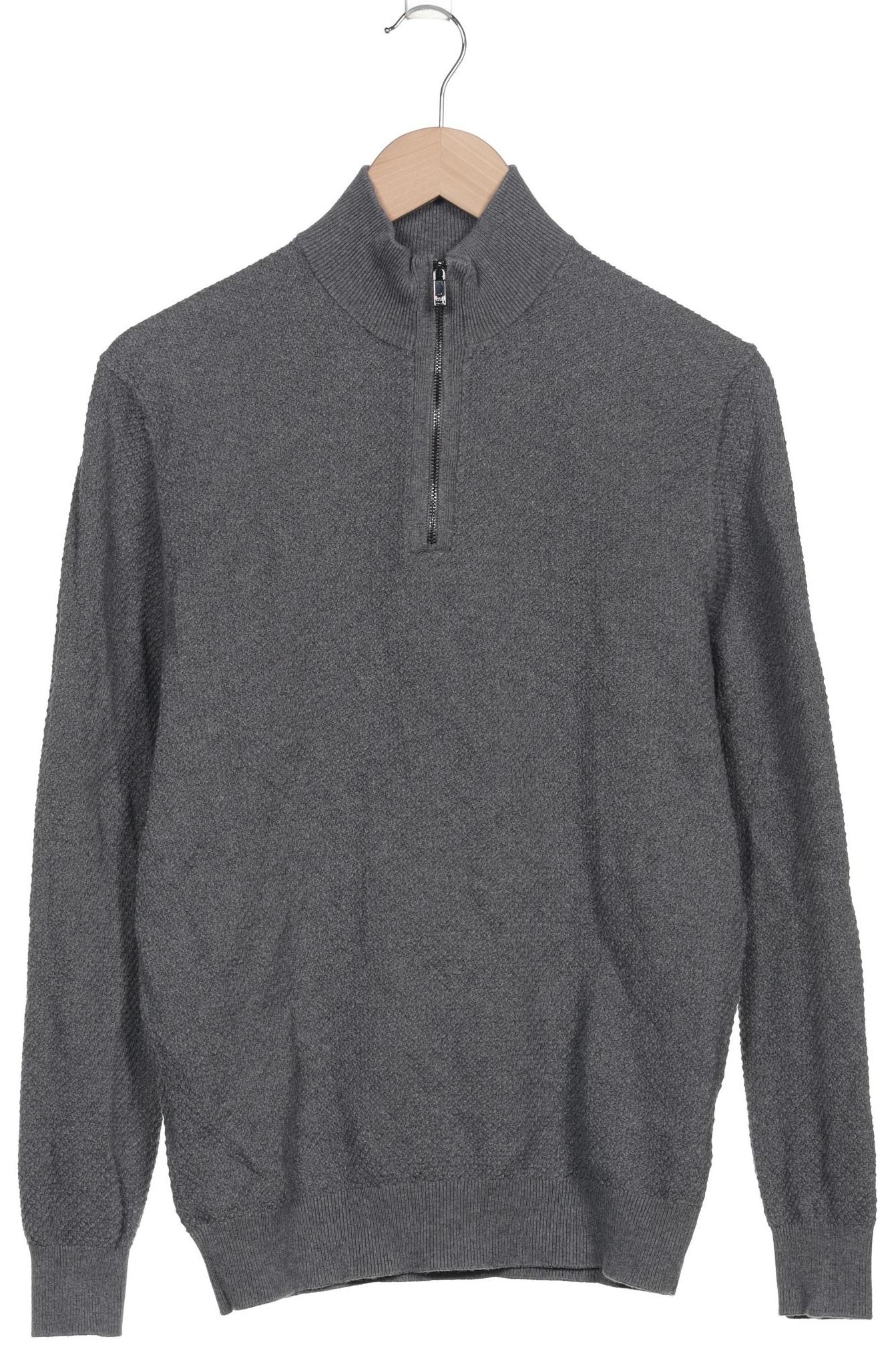 

Massimo Dutti Herren Pullover, grau, Gr. 46