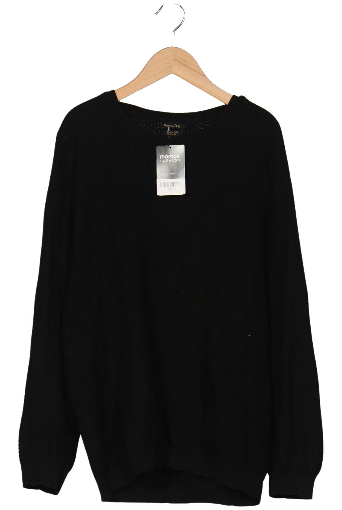 

Massimo Dutti Herren Pullover, schwarz, Gr. 52