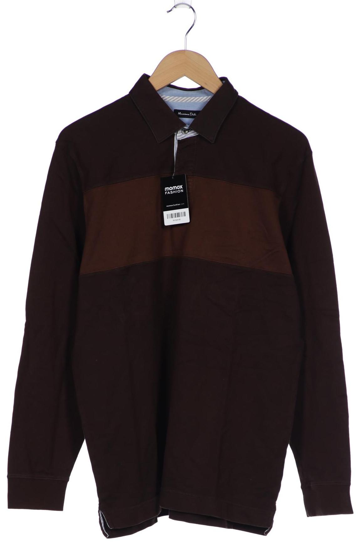 

Massimo Dutti Herren Poloshirt, braun