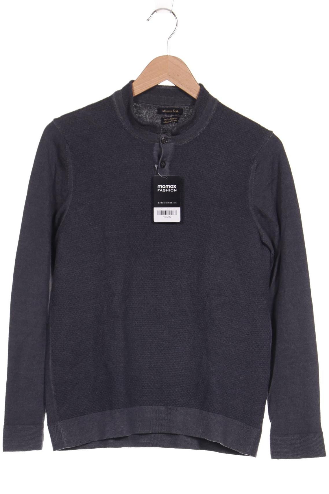 

Massimo Dutti Herren Pullover, grau, Gr. 54