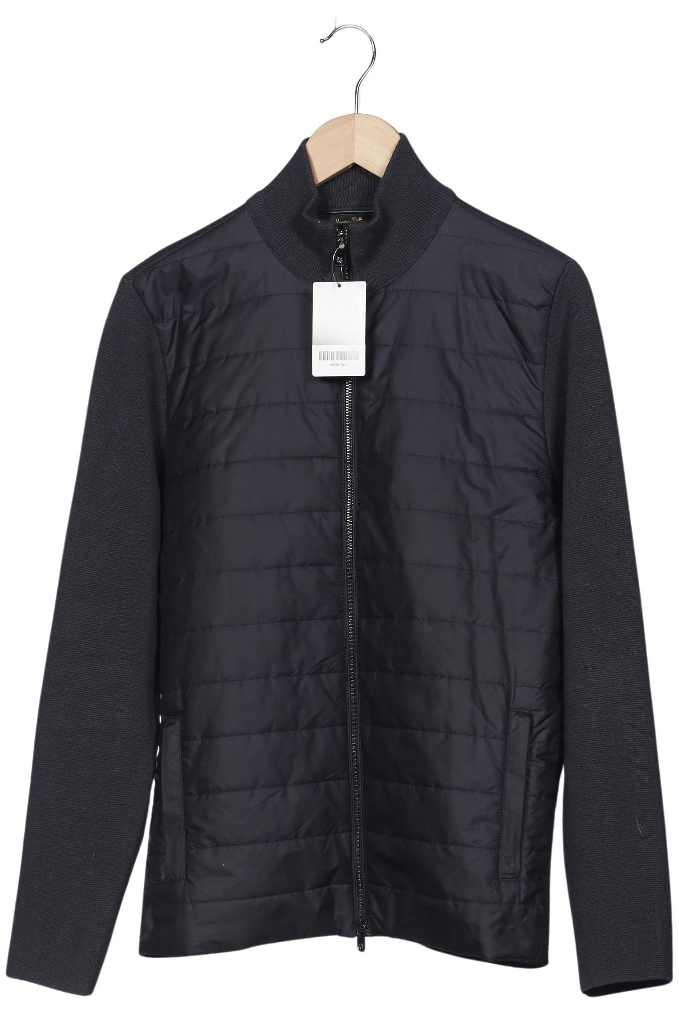 

Massimo Dutti Herren Jacke, marineblau, Gr. 48