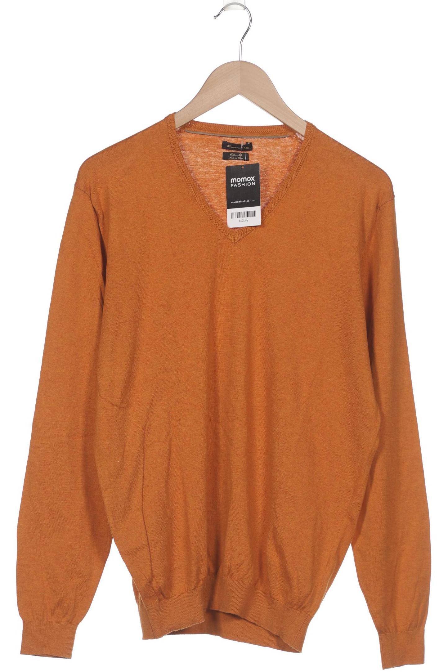 

Massimo Dutti Herren Pullover, orange, Gr. 52