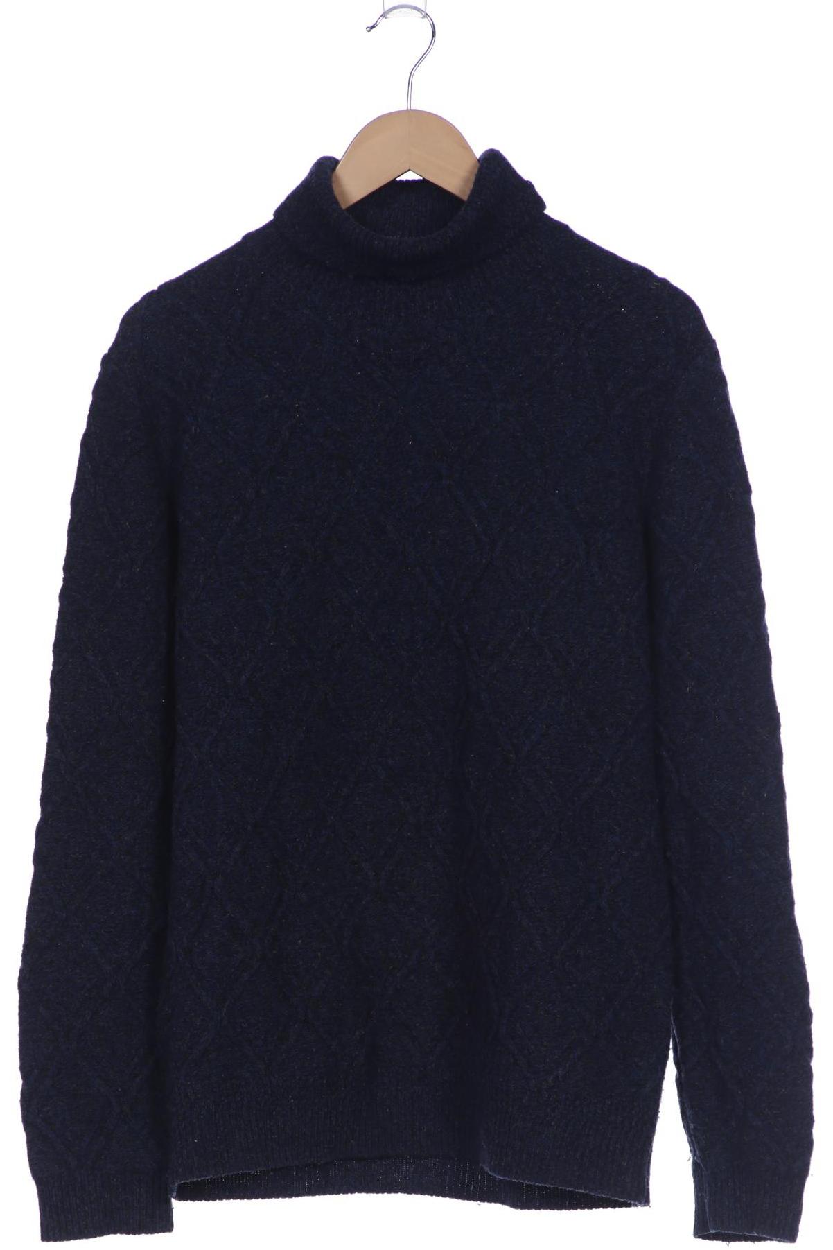 

Massimo Dutti Herren Pullover, blau, Gr. 52