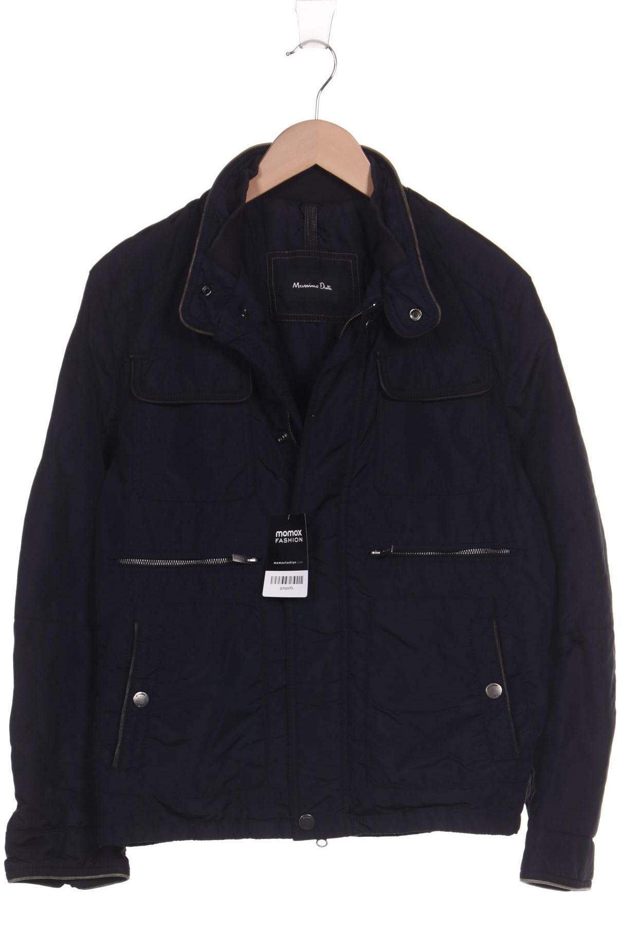 

Massimo Dutti Herren Jacke, marineblau, Gr. 52