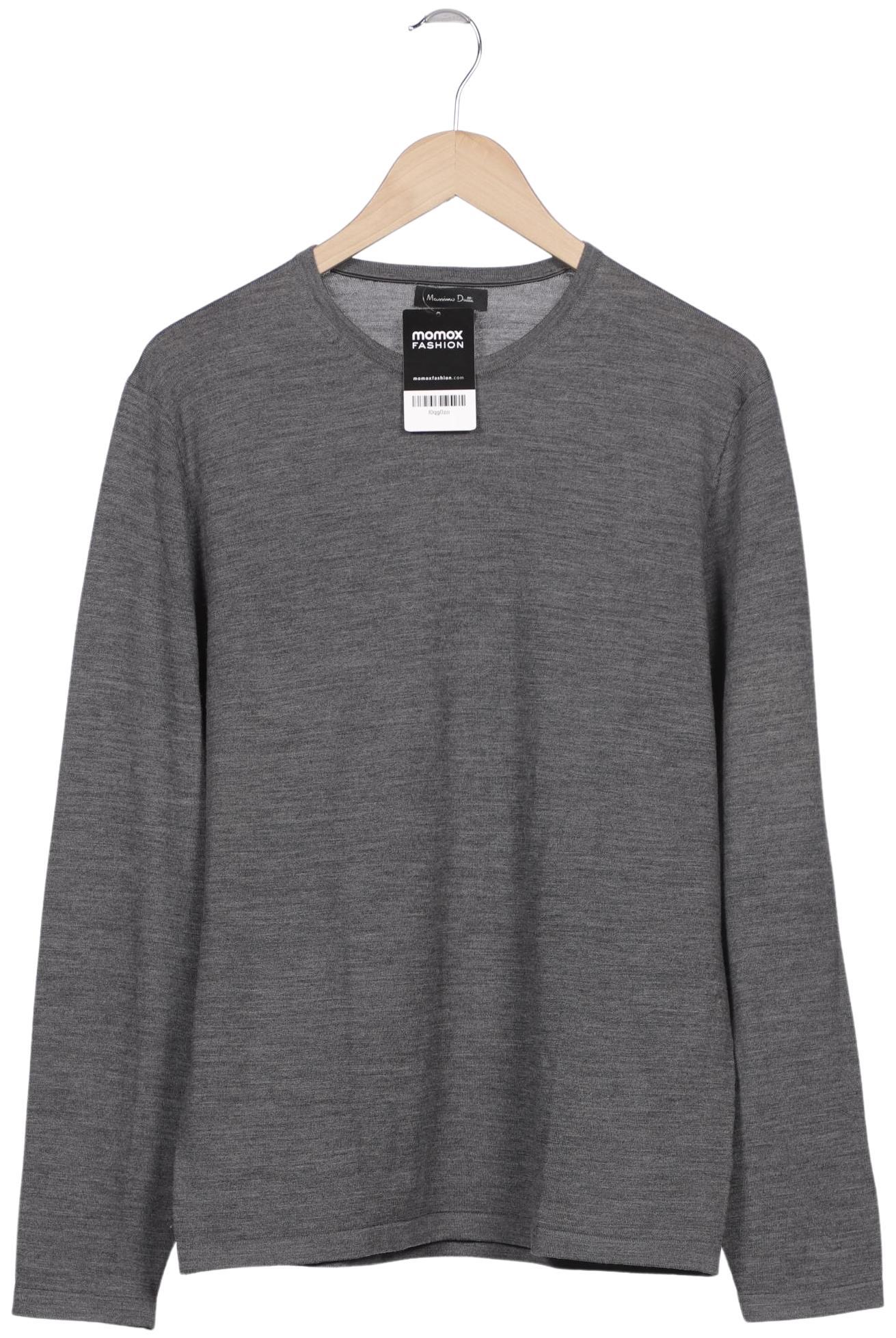 

Massimo Dutti Herren Pullover, grau, Gr. 54