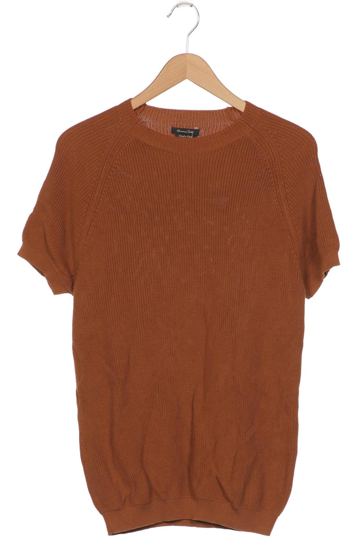 

Massimo Dutti Herren Pullover, braun, Gr. 54