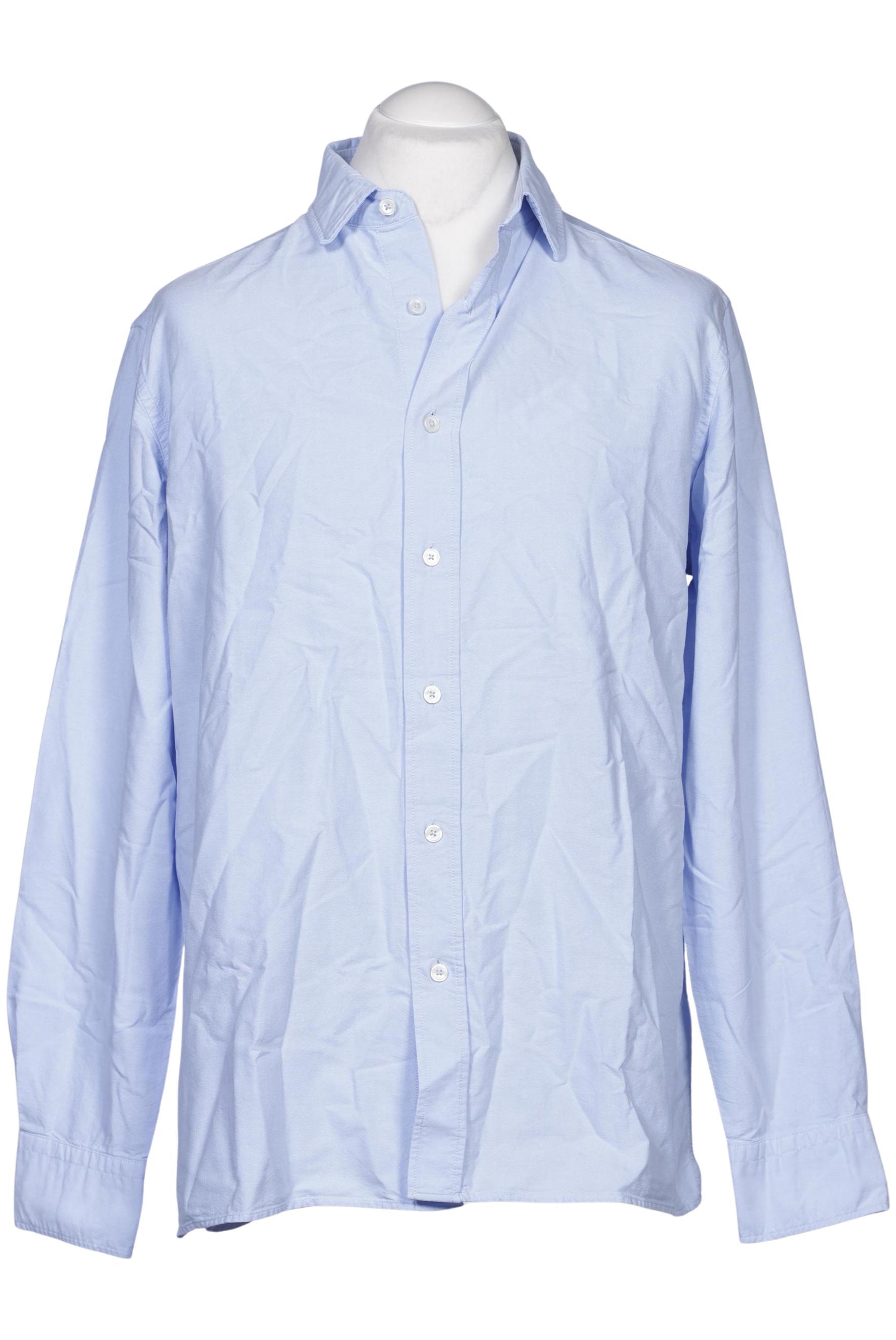 

Massimo Dutti Herren Hemd, hellblau, Gr. 54