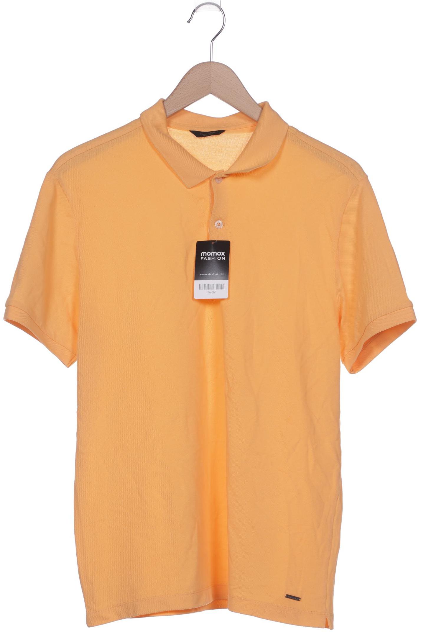 

Massimo Dutti Herren Poloshirt, orange, Gr. 52