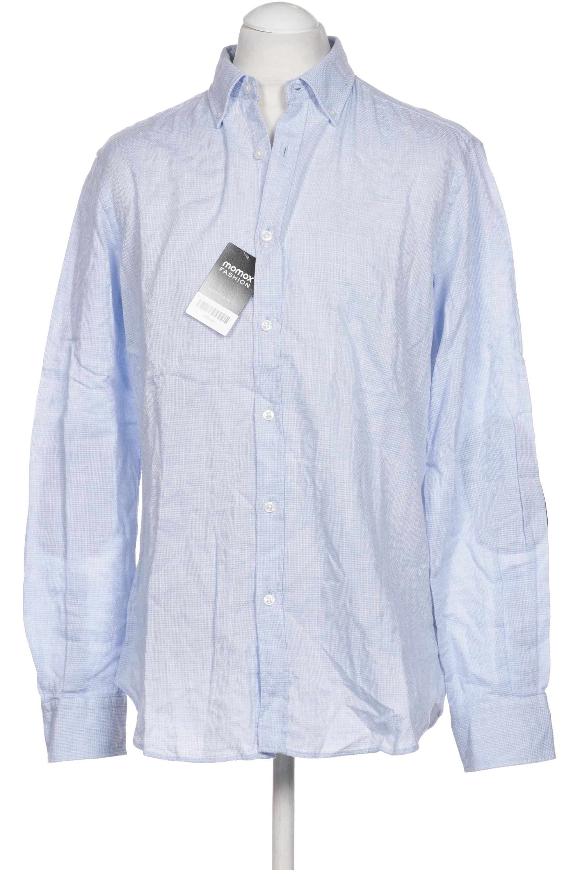 

Massimo Dutti Herren Hemd, hellblau, Gr. 52