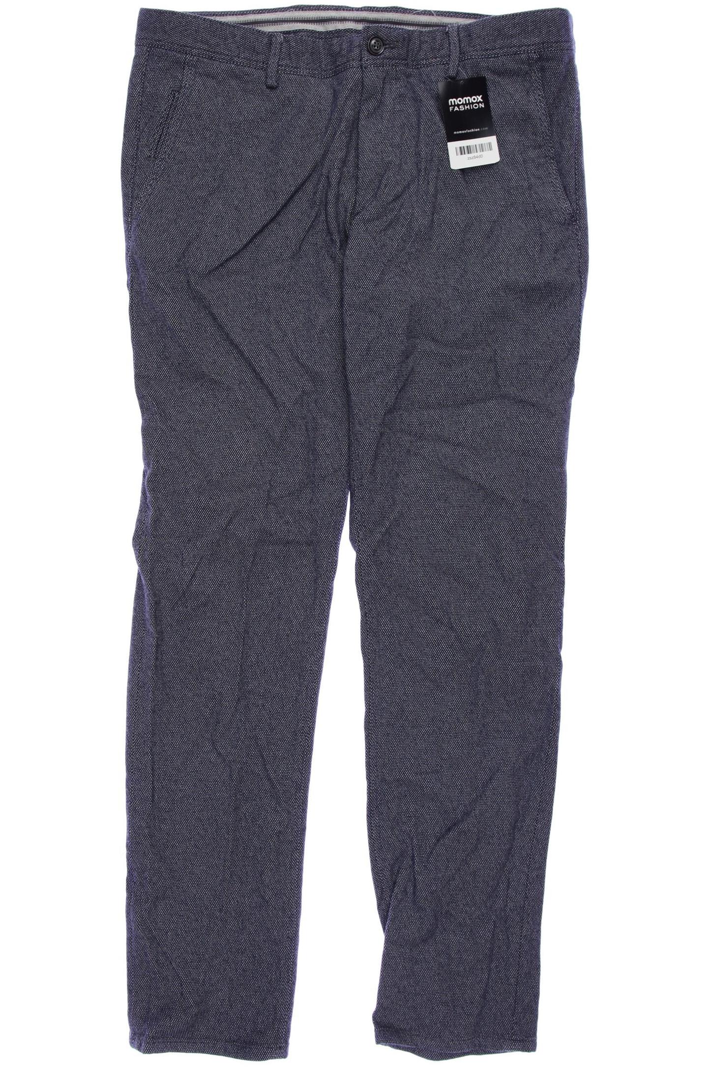 

Massimo Dutti Herren Stoffhose, marineblau, Gr. 44