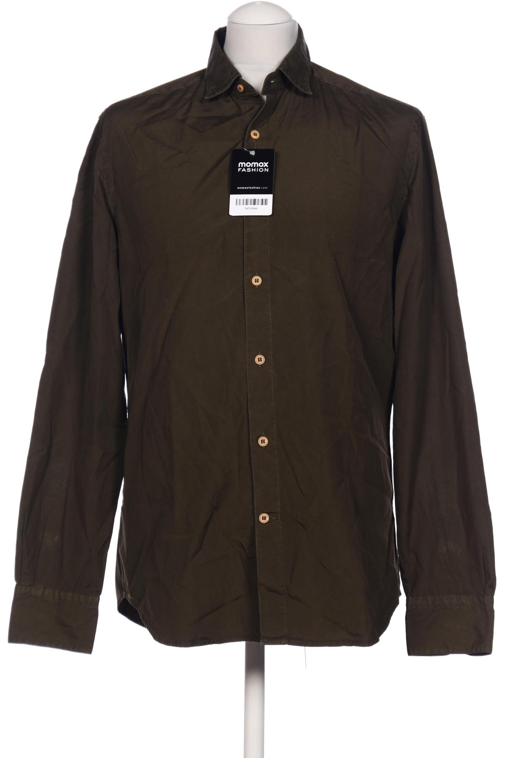 

Massimo Dutti Herren Hemd, grün, Gr. 48